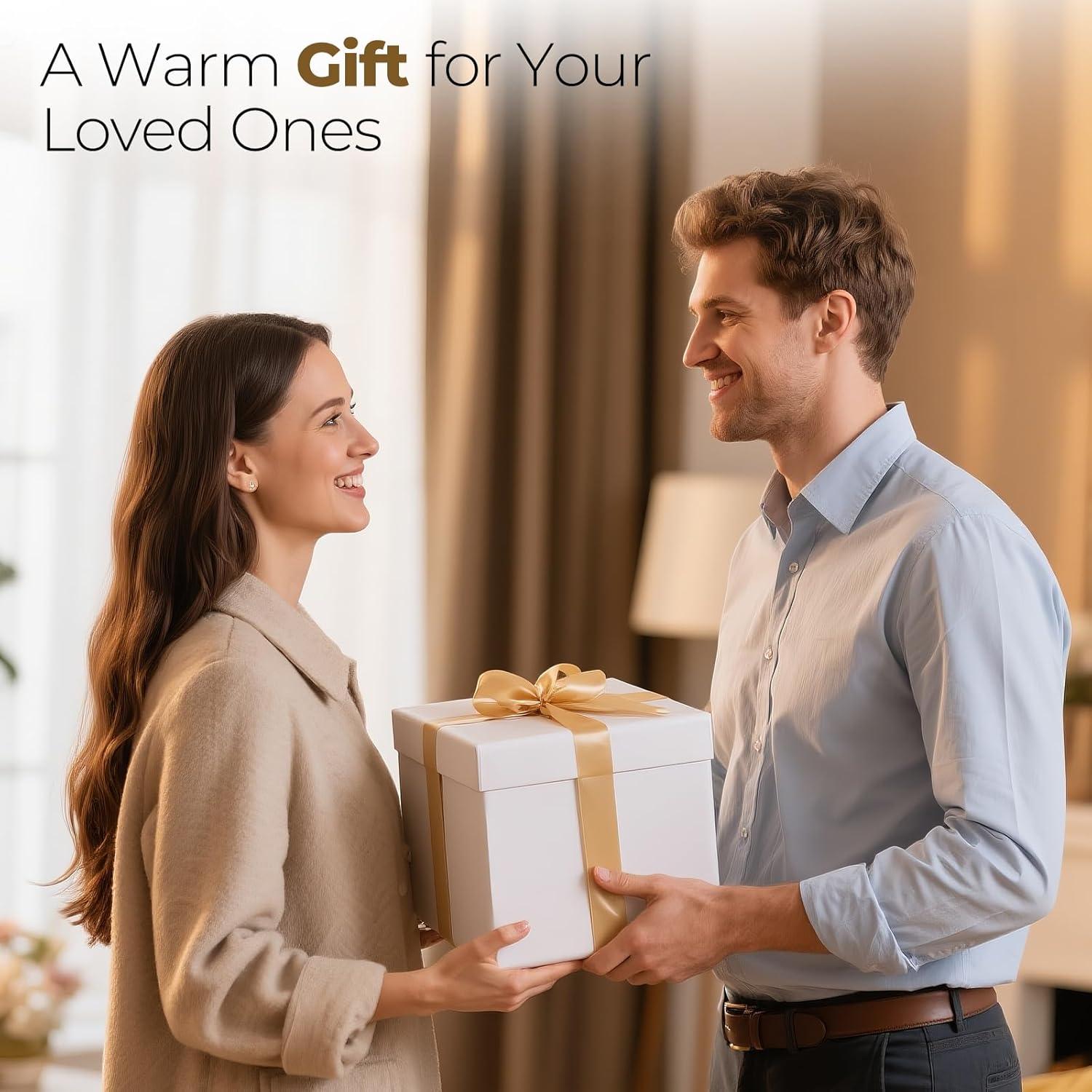 Manta Térmica Eléctrica Kozyus 50x70 cm con Bolsillo para Pies