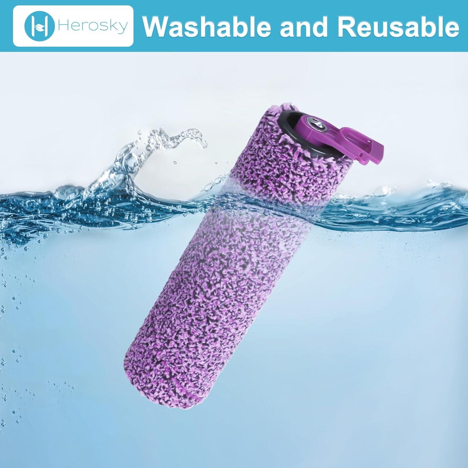 2 Rodillos de Repuesto SD201 Herosky para Mop de Vapor Shark