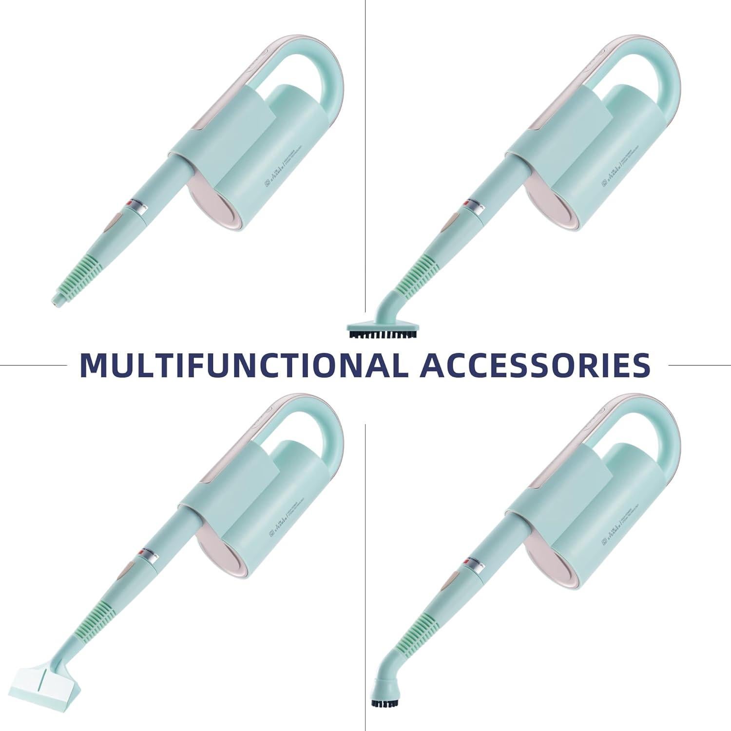 Accesorios de Reemplazo Newbealer NB602N - 7 Piezas para Limpiador de Vapor