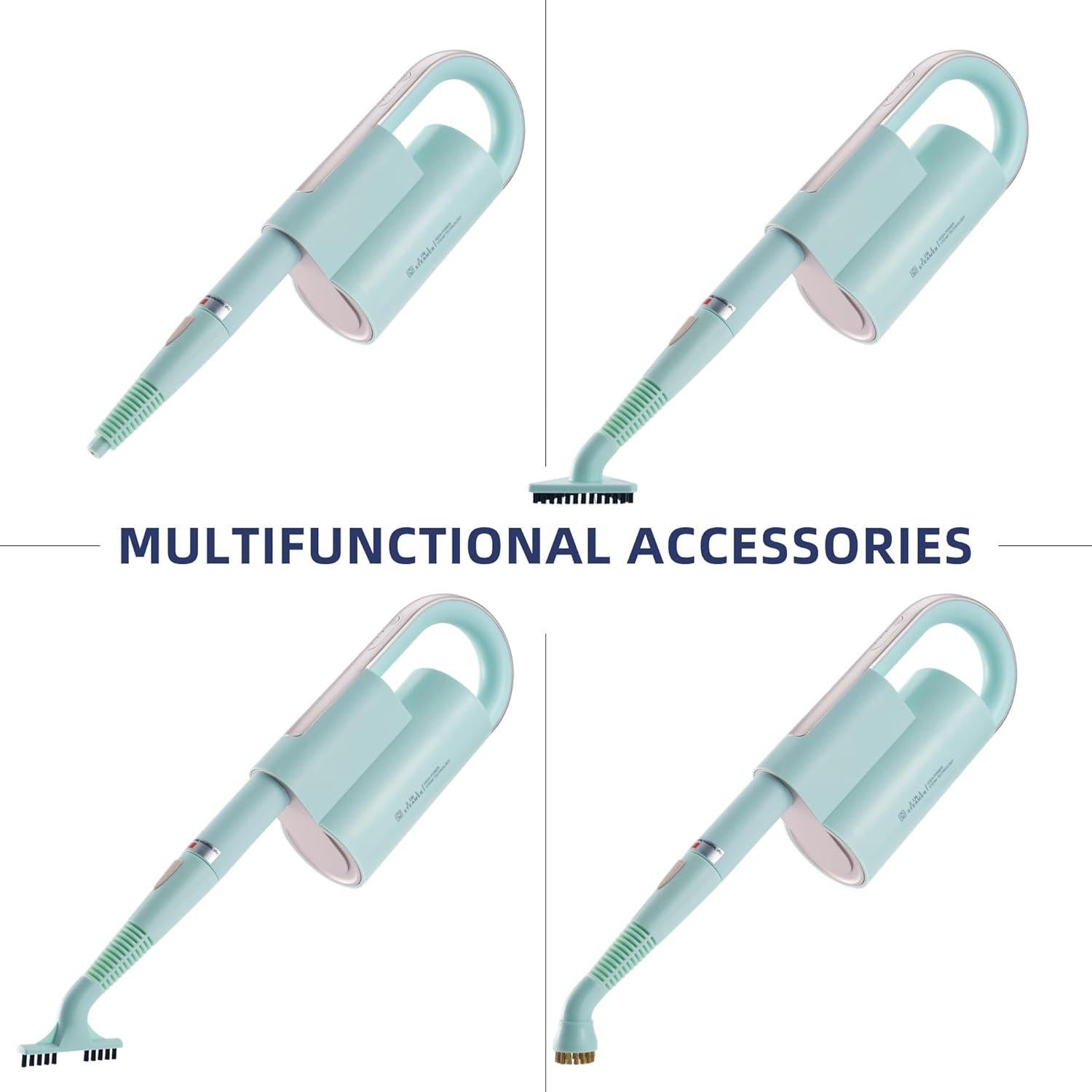 Accesorios de Reemplazo Newbealer NB602N - 7 Piezas para Limpiador de Vapor