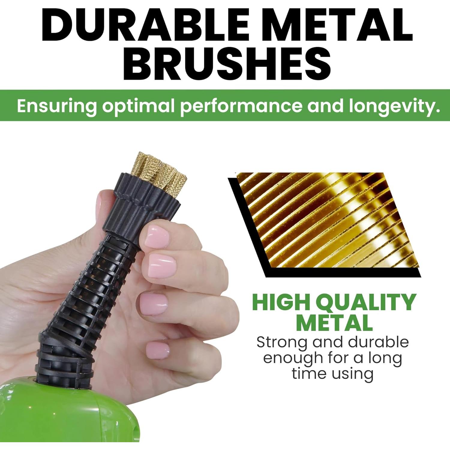 Paquete de 6 Cepillos de Micro-Limpieza H2O - Reemplazo Mopas de Vapor