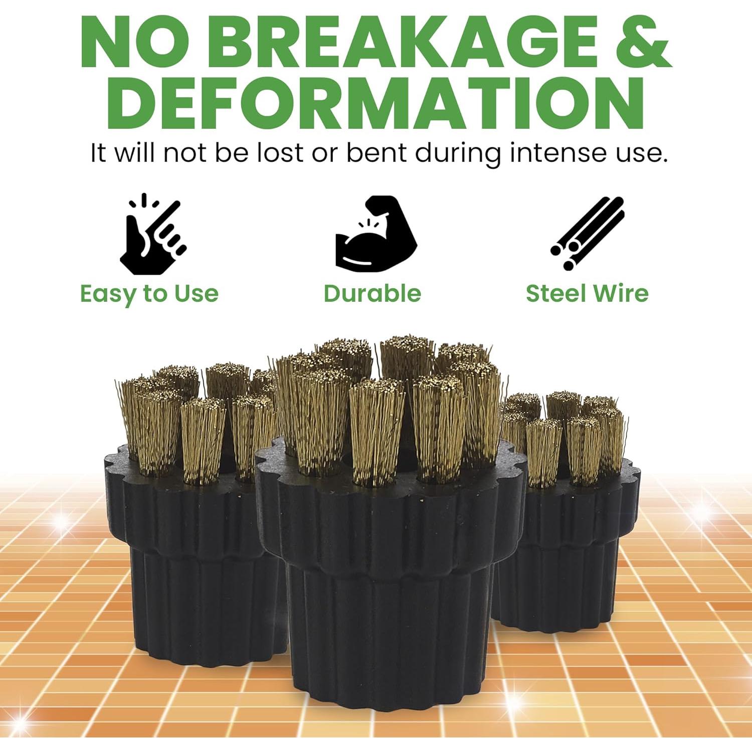 Paquete de 6 Cepillos de Micro-Limpieza H2O - Reemplazo Mopas de Vapor