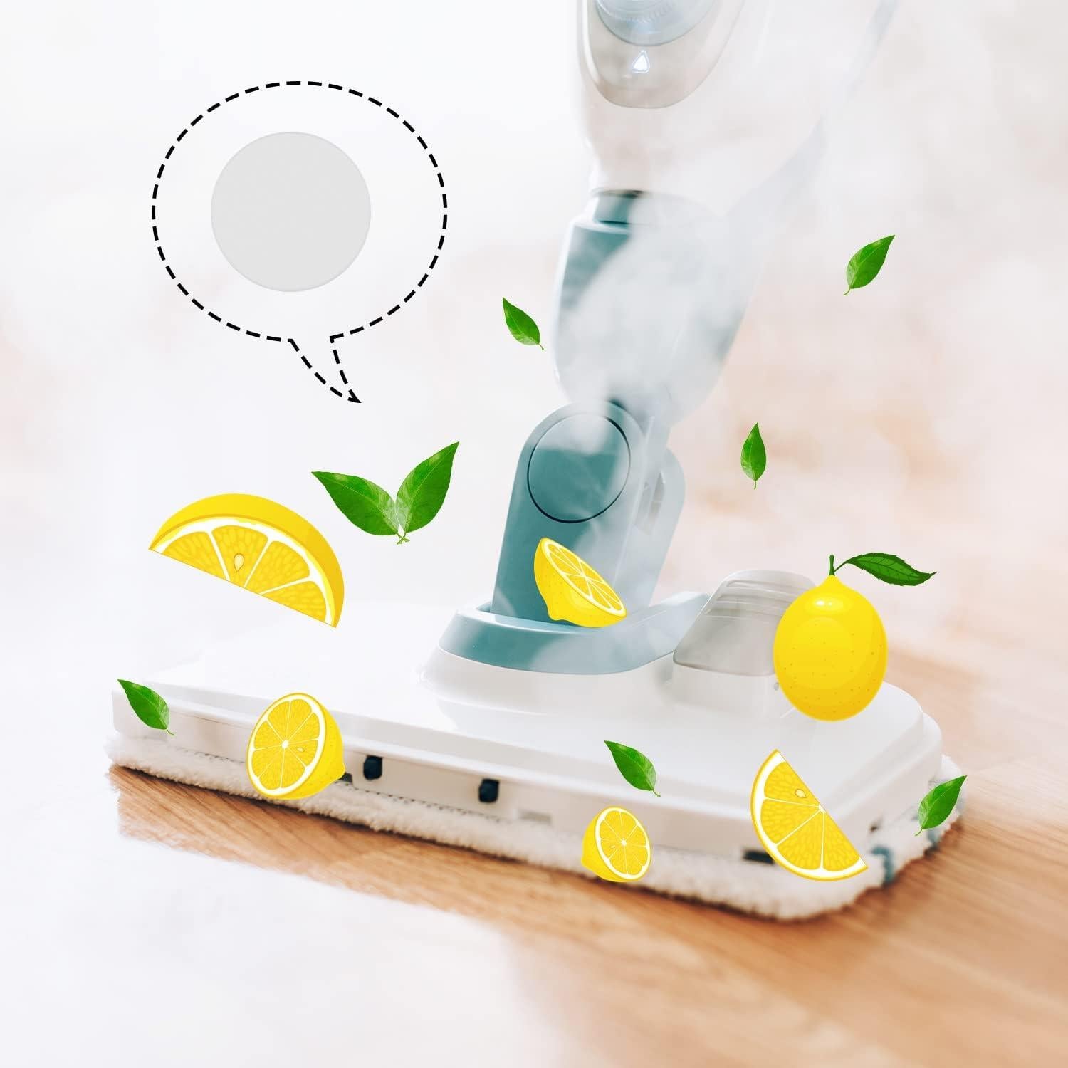 100 Discos Aromatizados para Mopas de Vapor Sadnyy - 10 Fragancias