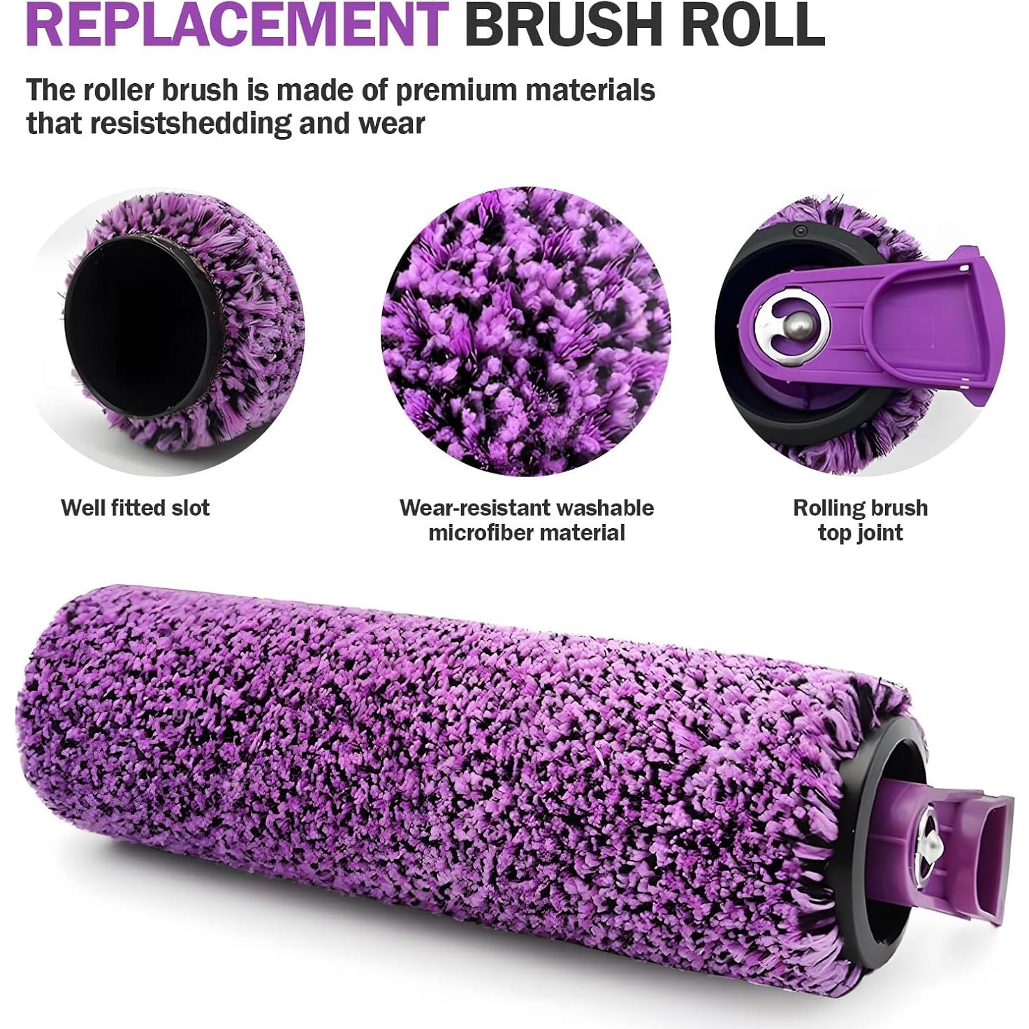 Kit de Rodillos de Cepillo Gnesyom para Aspiradora Shark SD200/SD201