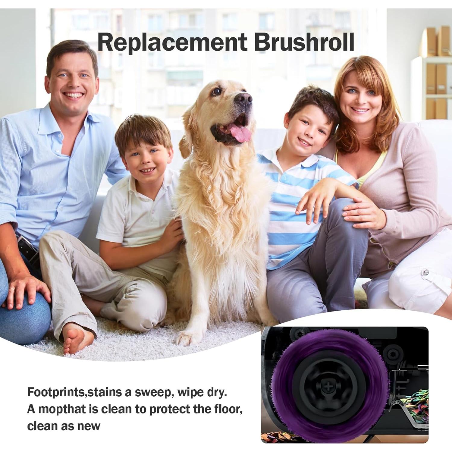 Kit de Rodillos de Cepillo Gnesyom para Aspiradora Shark SD200/SD201