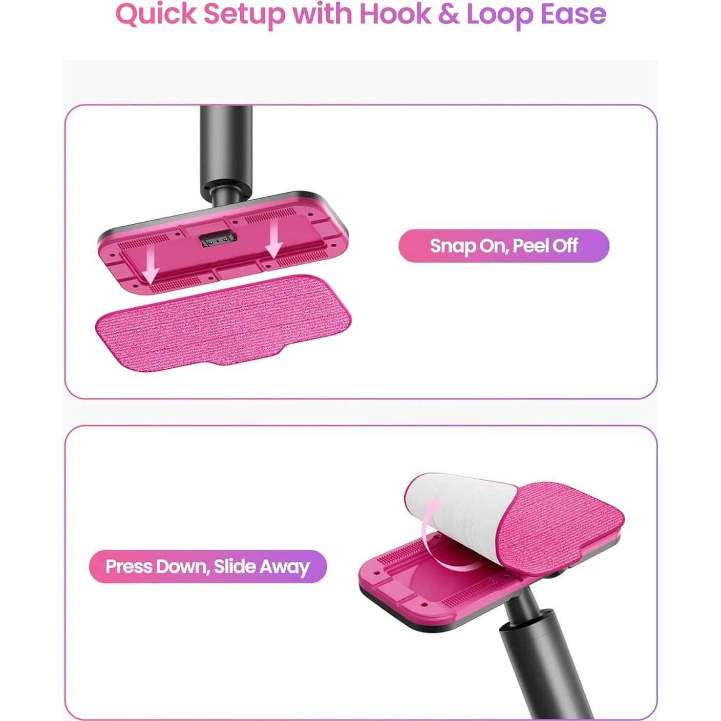 Paquete de 6 almohadillas de microfibra Schenley SLASSMK16