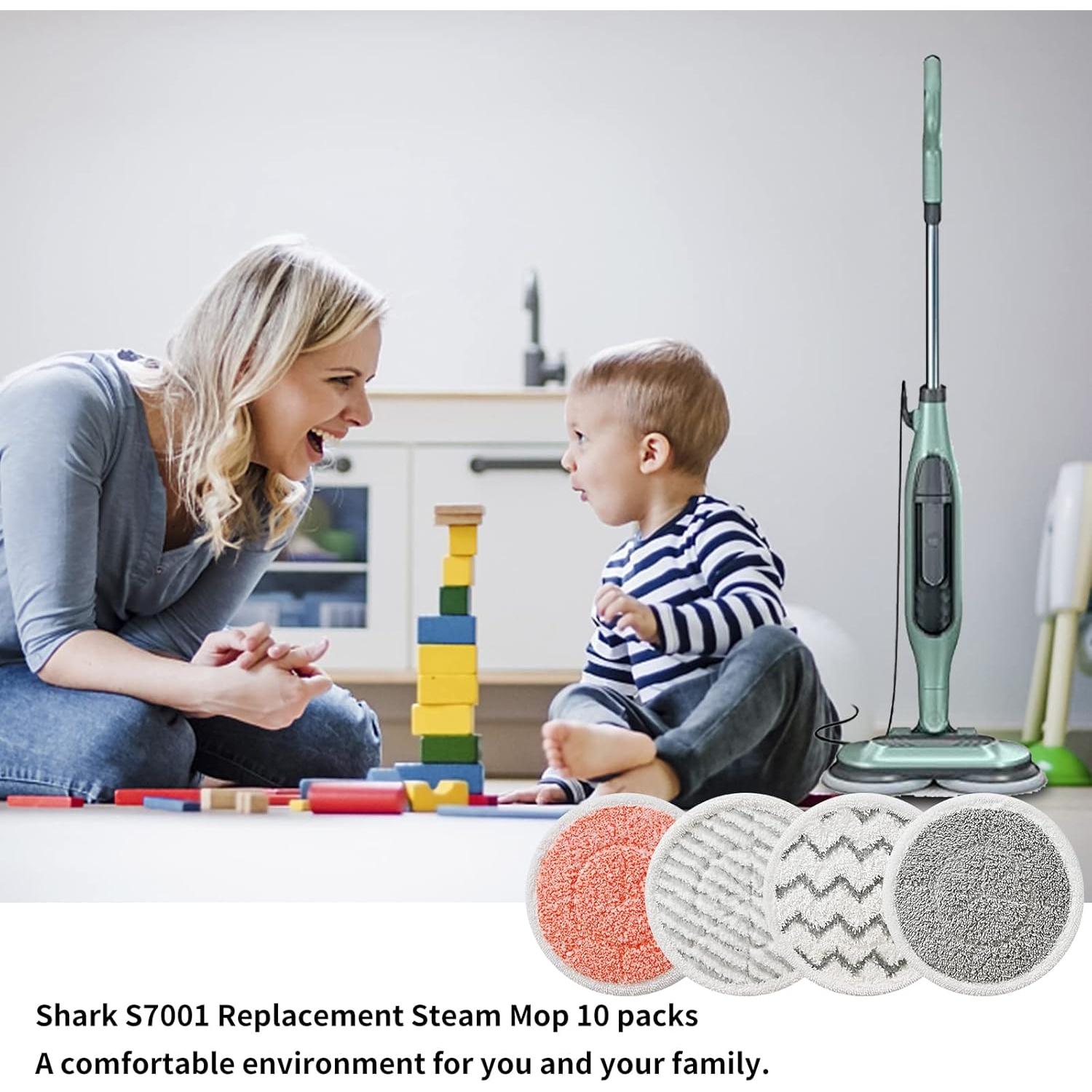 Mopa de Vapor Eifrthe S7000 Reemplazo 10 Paquetes Compatible Shark