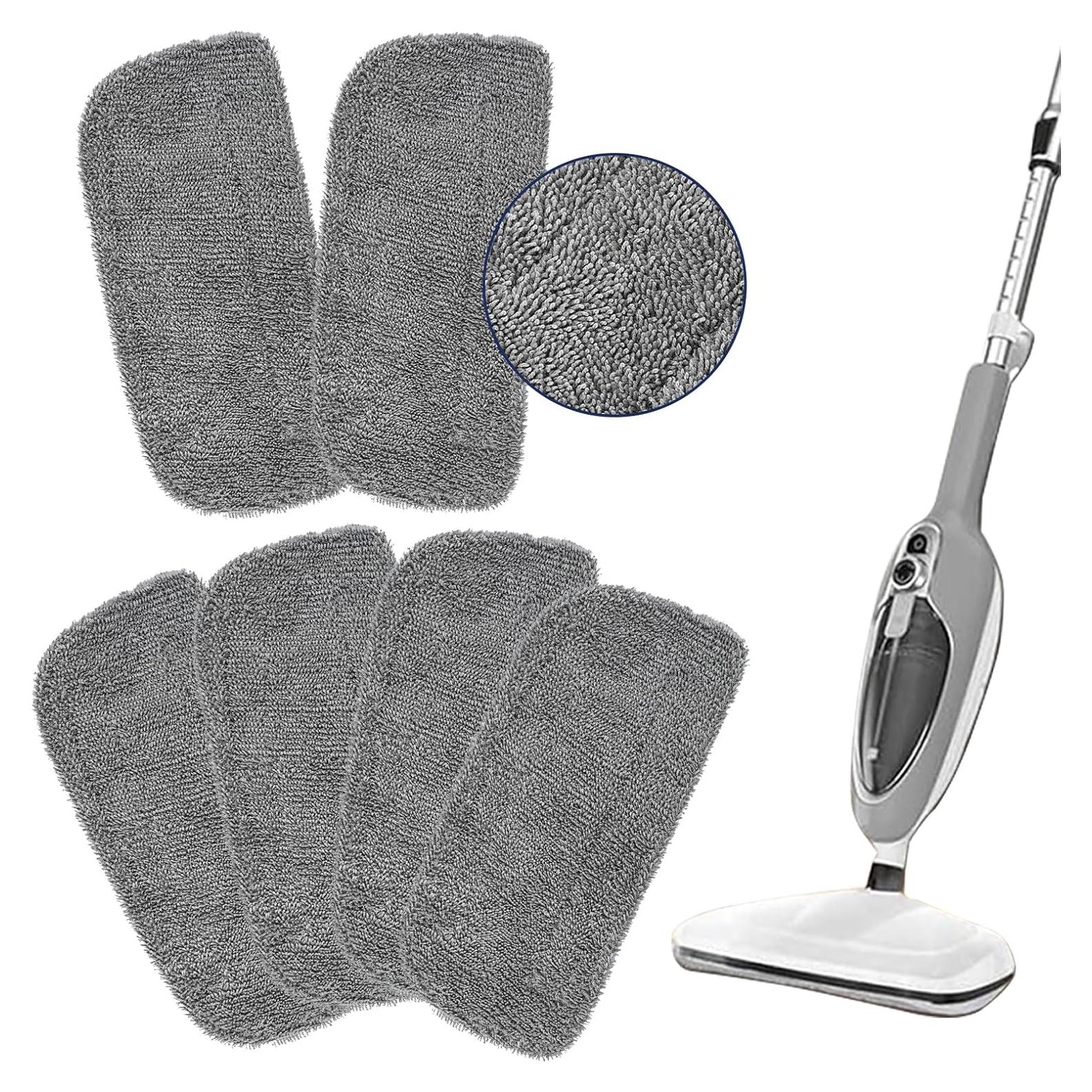 Paquete de 6 Paños de Microfibra para Mopa de Vapor Fanshuge