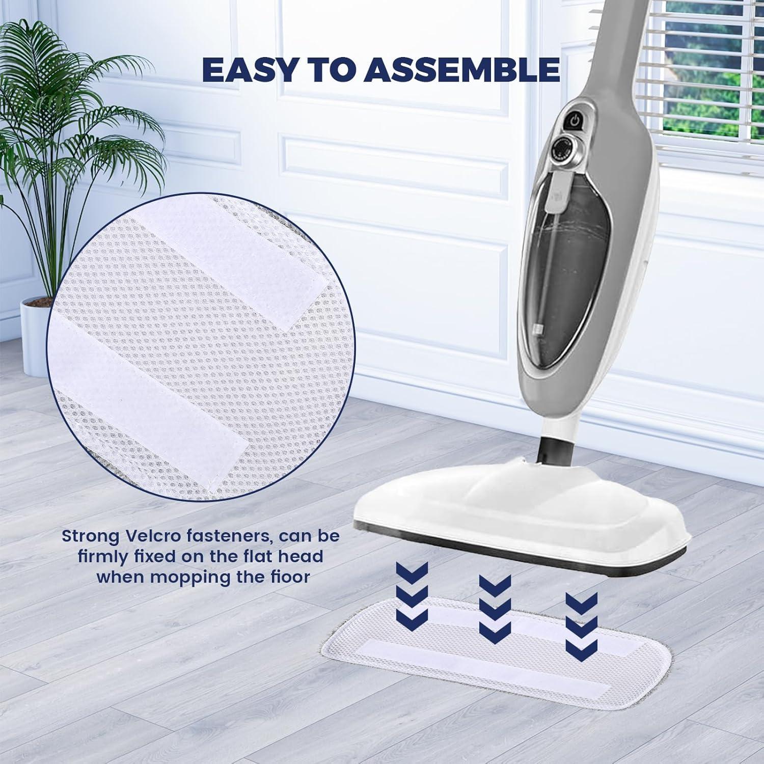 Paquete de 6 Paños de Microfibra para Mopa de Vapor Fanshuge