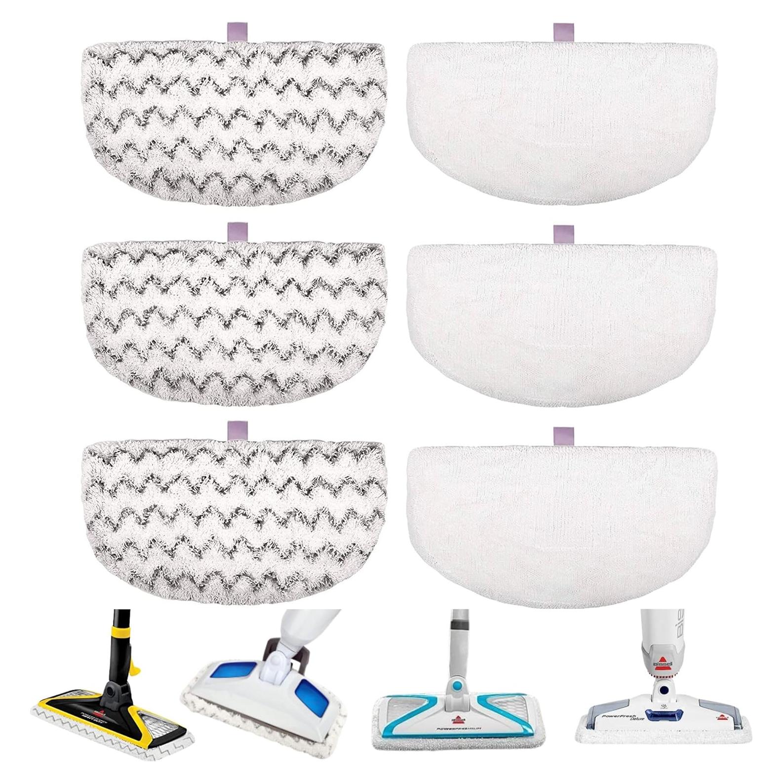 Paños de Reemplazo Flammi para Mop Steam Bissell 1940/1806