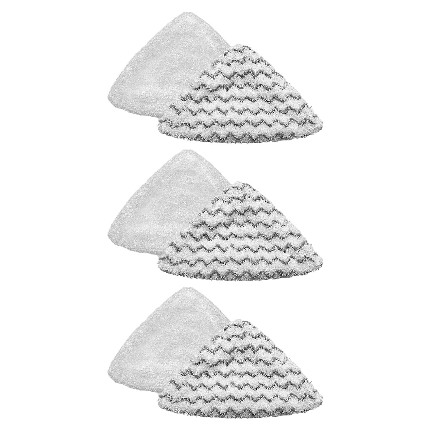 Paquete de 6 almohadillas de repuesto Bissell para mopas de vapor