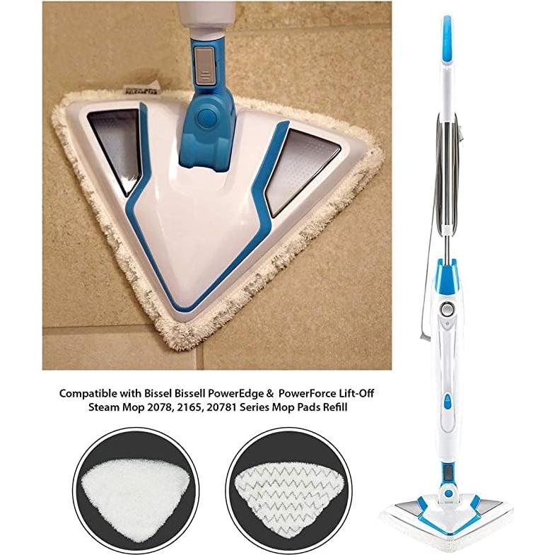 Paquete de 6 almohadillas de repuesto Bissell para mopas de vapor