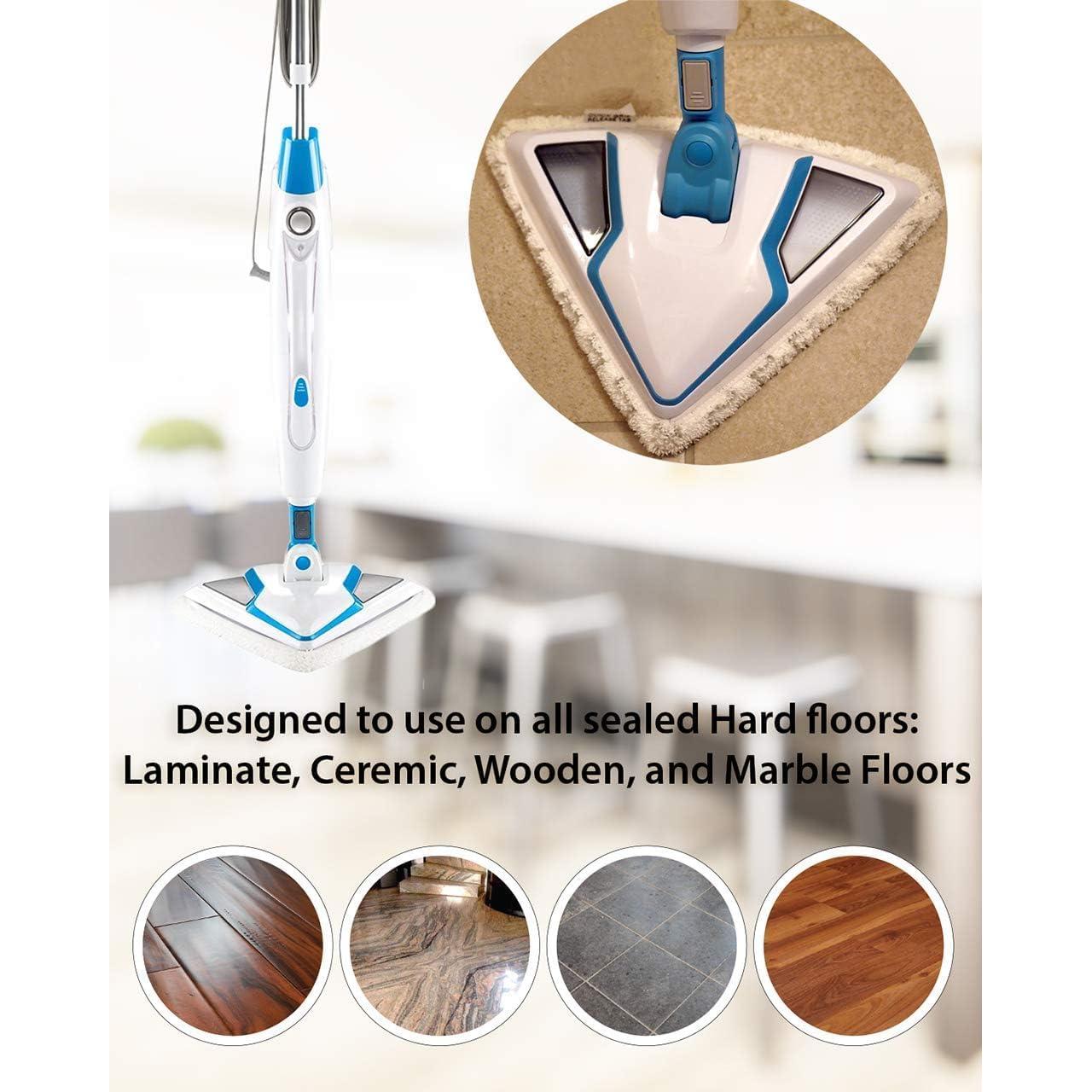 Paquete de 6 almohadillas de repuesto Bissell para mopas de vapor