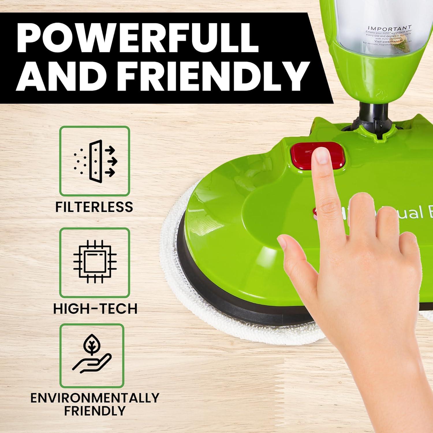 Cabezal de Mopa de Vapor H2O MOP X5 3 en 1 - Limpieza y Pulido