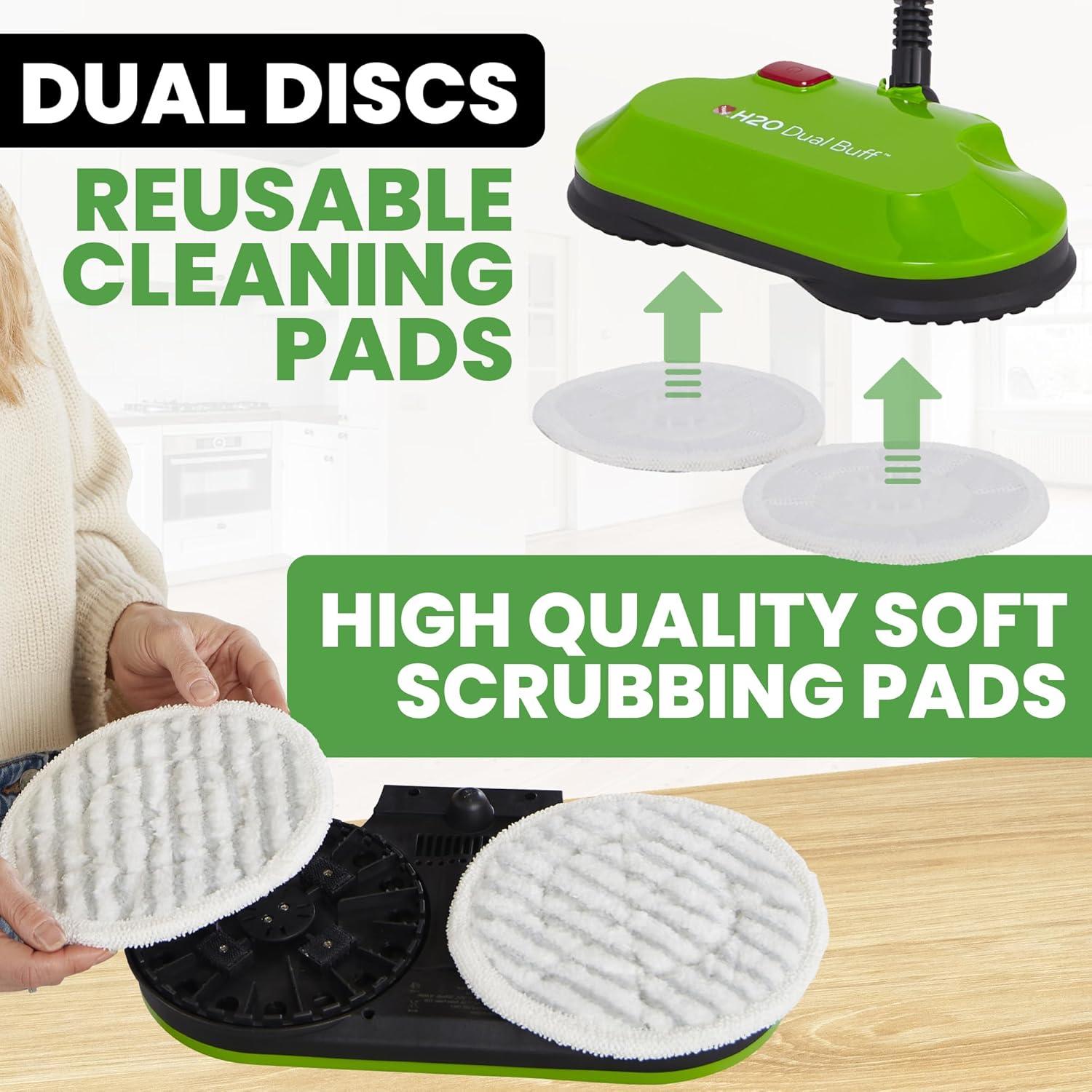 Cabezal de Mopa de Vapor H2O MOP X5 3 en 1 - Limpieza y Pulido