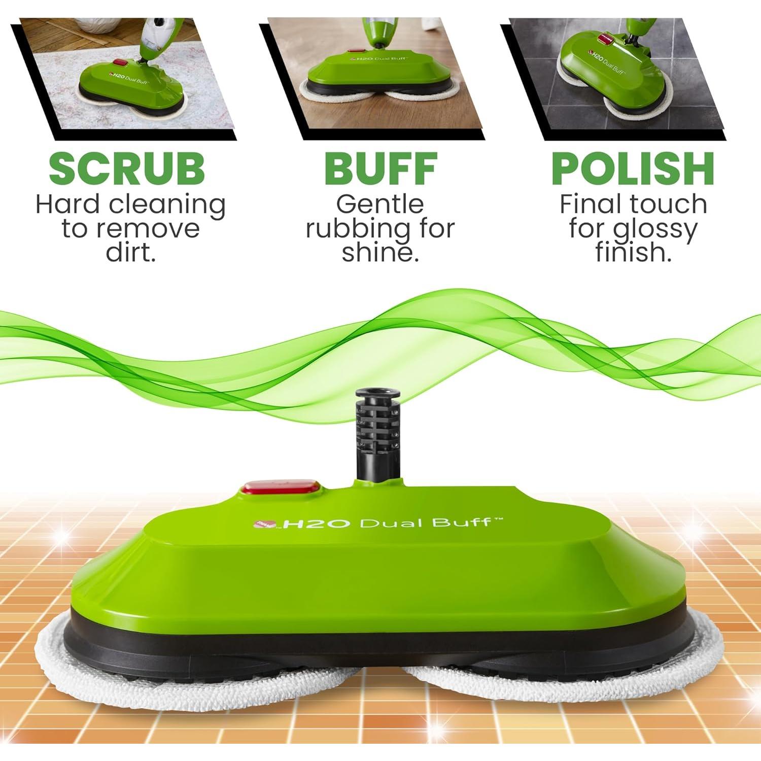 Cabezal de Mopa de Vapor H2O MOP X5 3 en 1 - Limpieza y Pulido