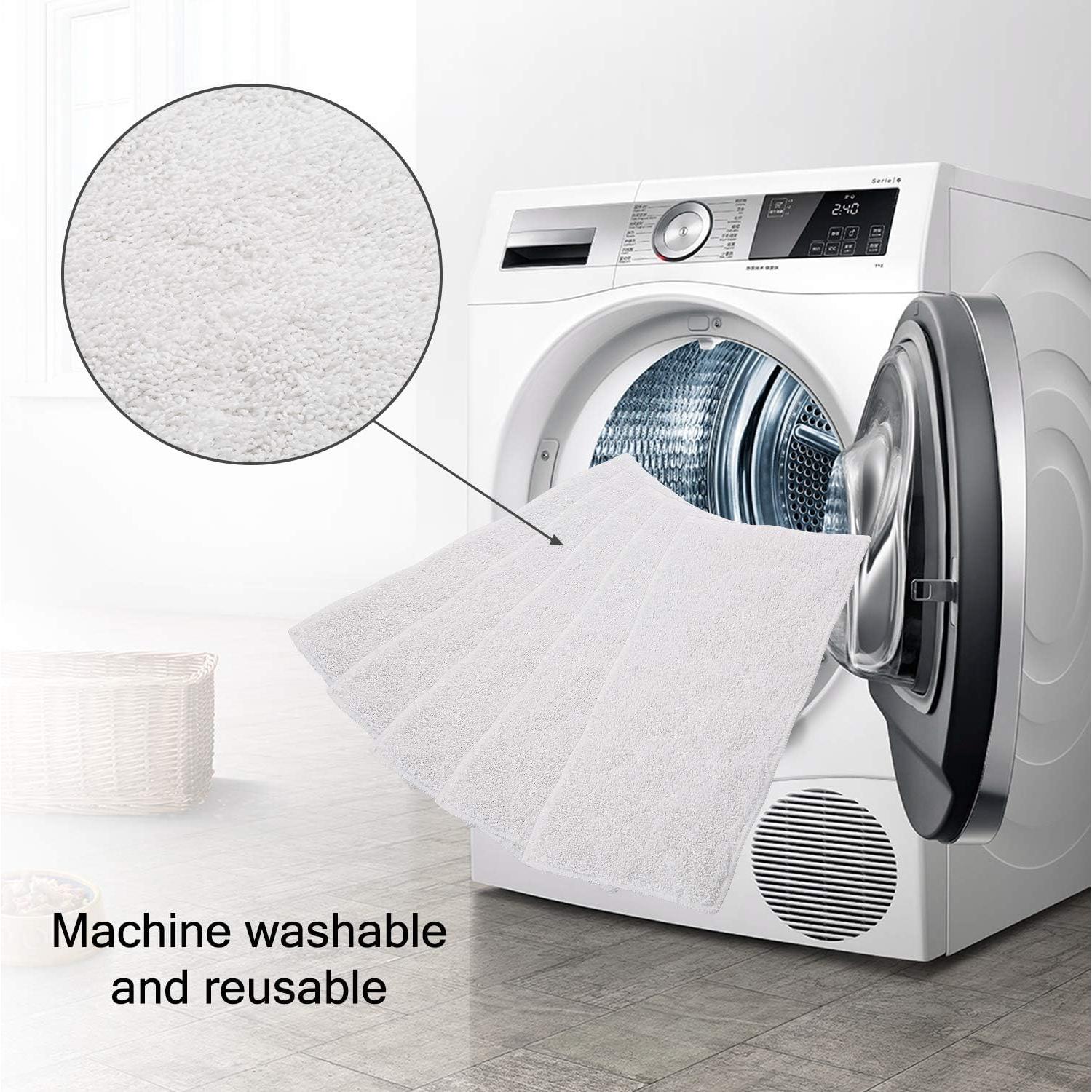 Almohadillas de Limpieza Isinlive 8 Piezas para Mopa Vapor