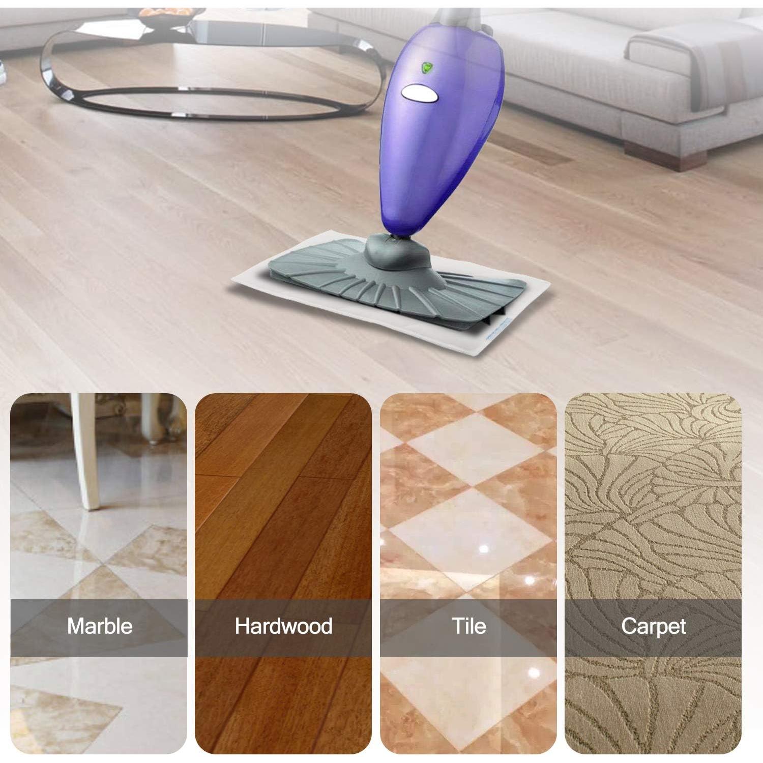 Almohadillas de Limpieza Isinlive 8 Piezas para Mopa Vapor