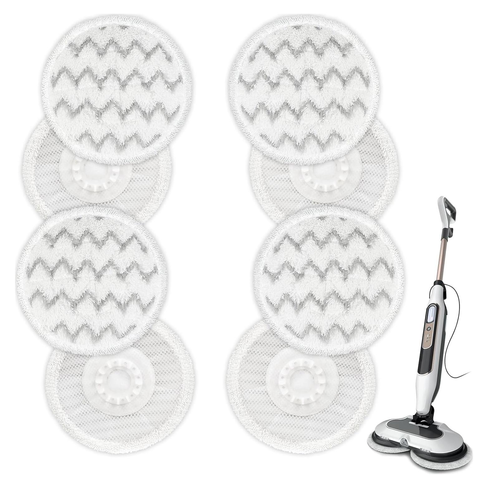 Almohadillas de Reemplazo VIEWALL para Mopas Shark - Paquete de 8