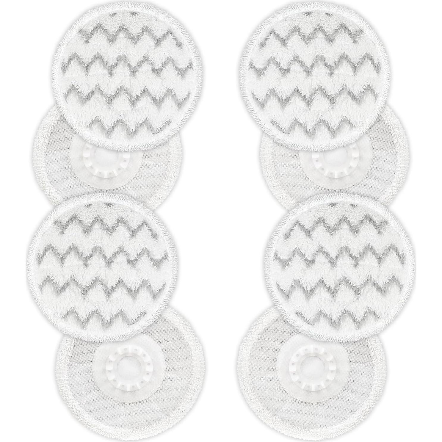 Almohadillas de Reemplazo VIEWALL para Mopas Shark - Paquete de 8