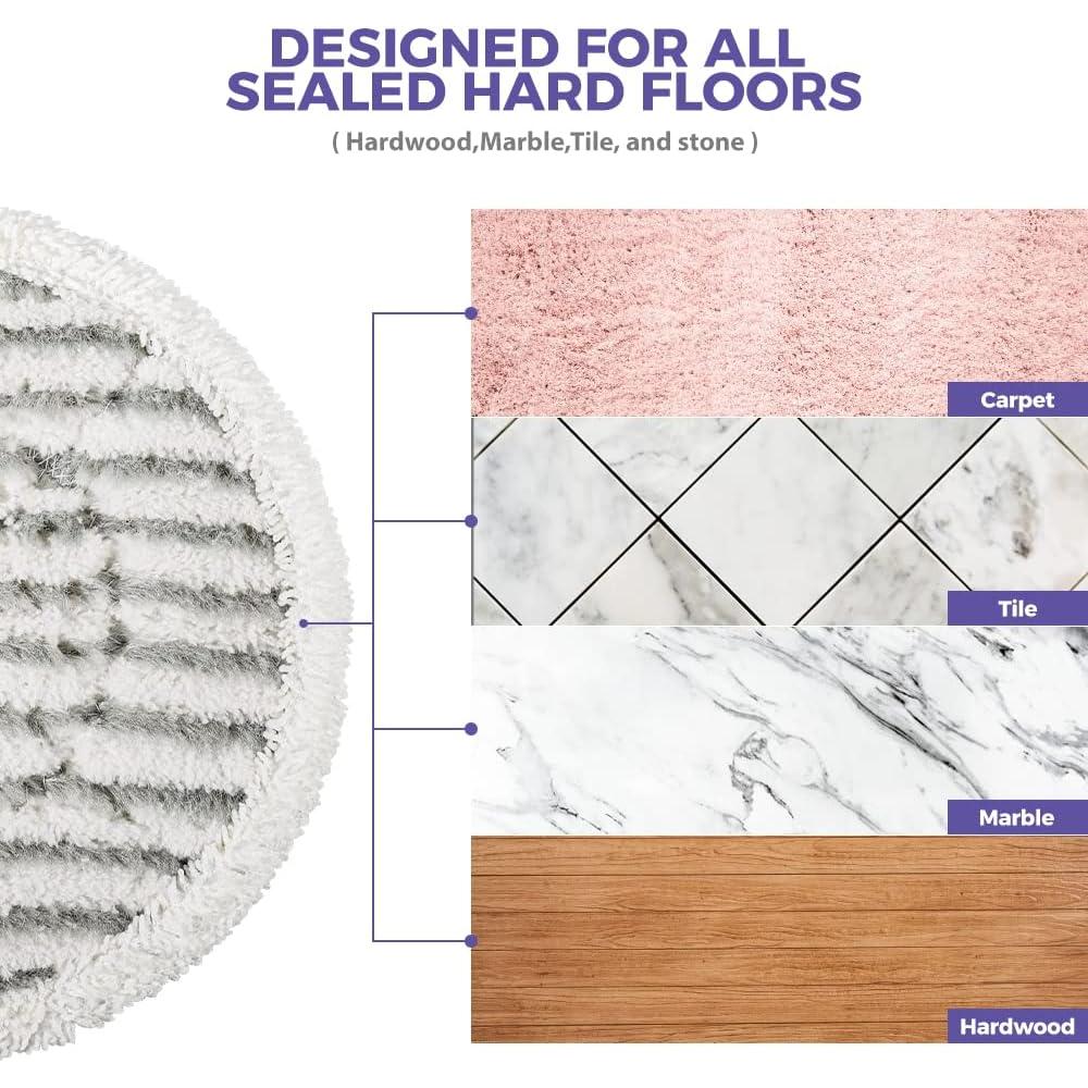 Almohadillas de Reemplazo KVLZ para Mopas Shark S7000 - 10-Pack