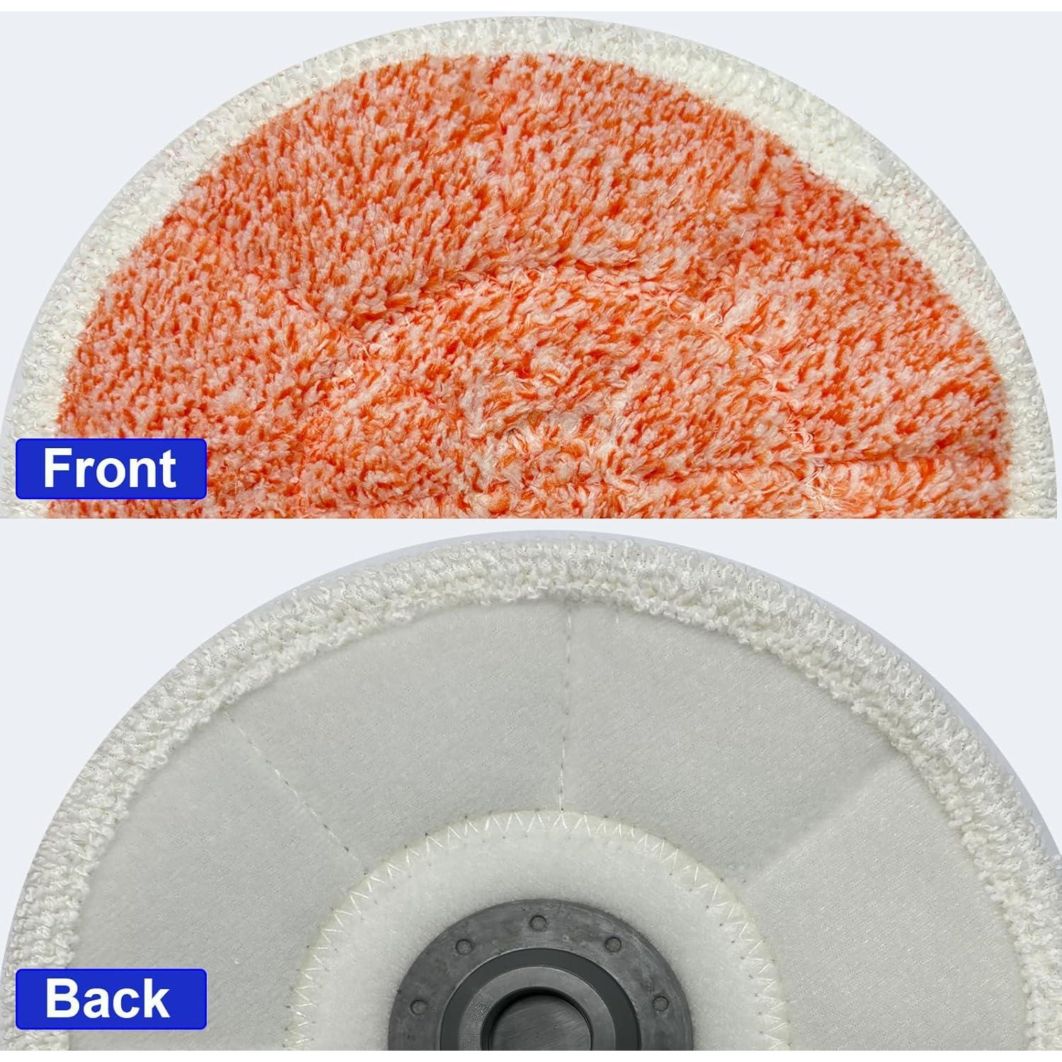 Paquete de 12 almohadillas de fregado LesinaVac para Bissell 3897A