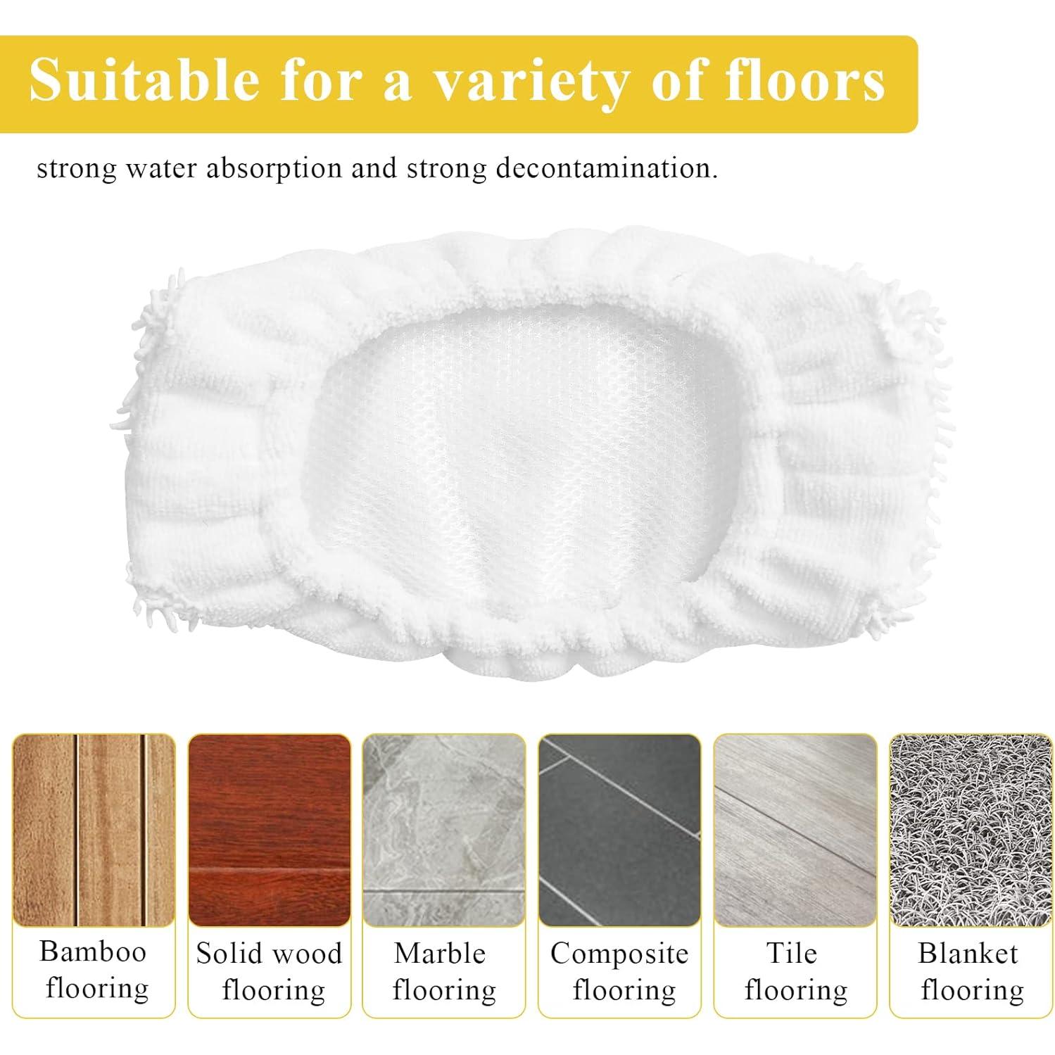 Almohadillas de Mopa Reutilizables Ximoon para Oreck - Paquete de 6