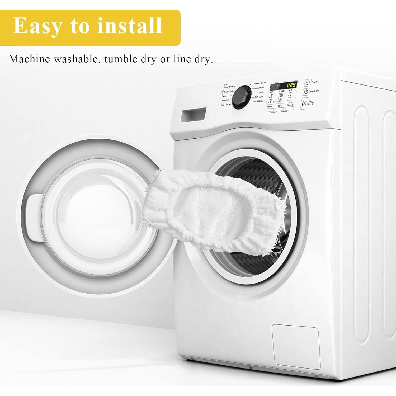 Almohadillas de Mopa Reutilizables Ximoon para Oreck - Paquete de 6