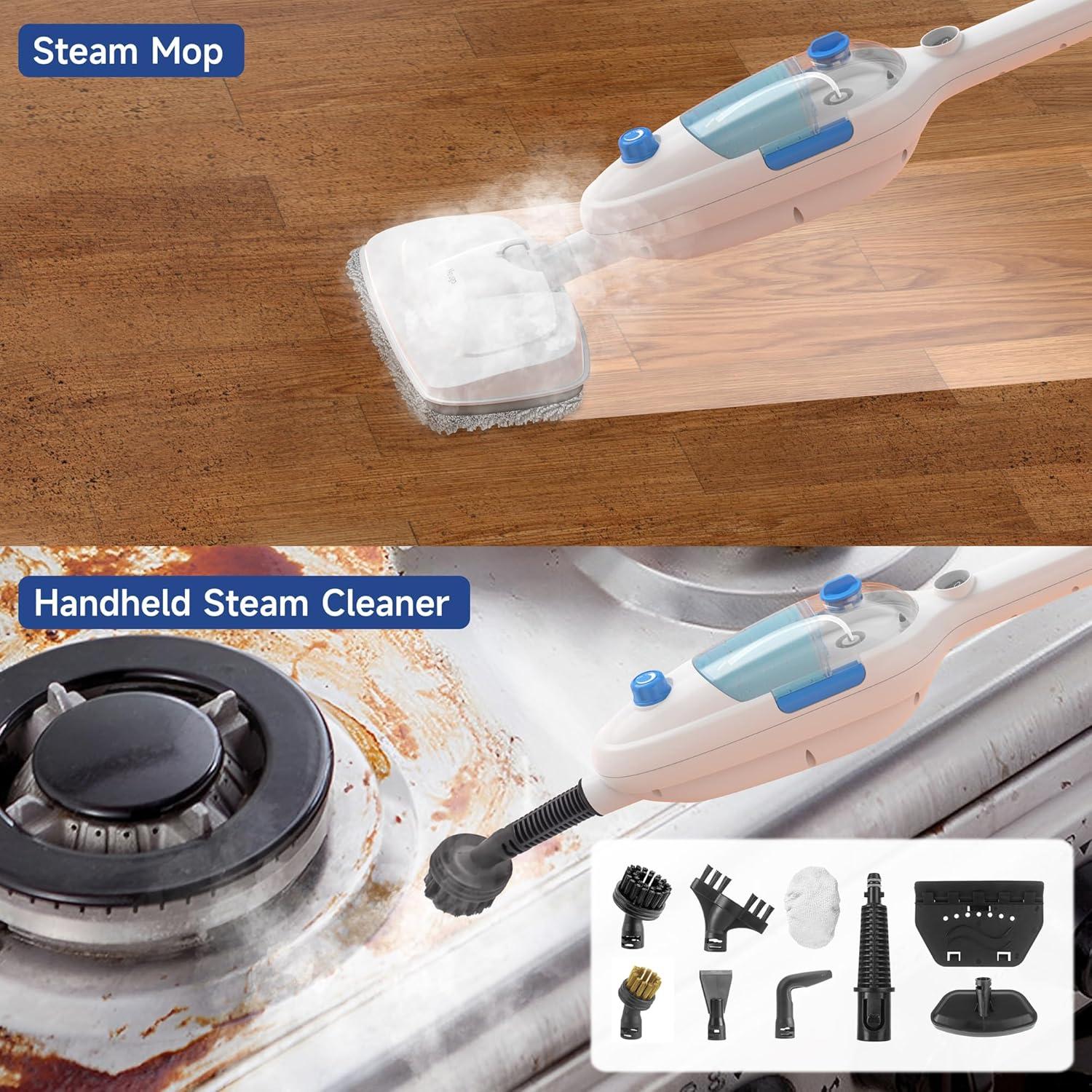 Kit de Accesorios 9 Piezas Neugo NE033 NE033M Limpiador Vapor