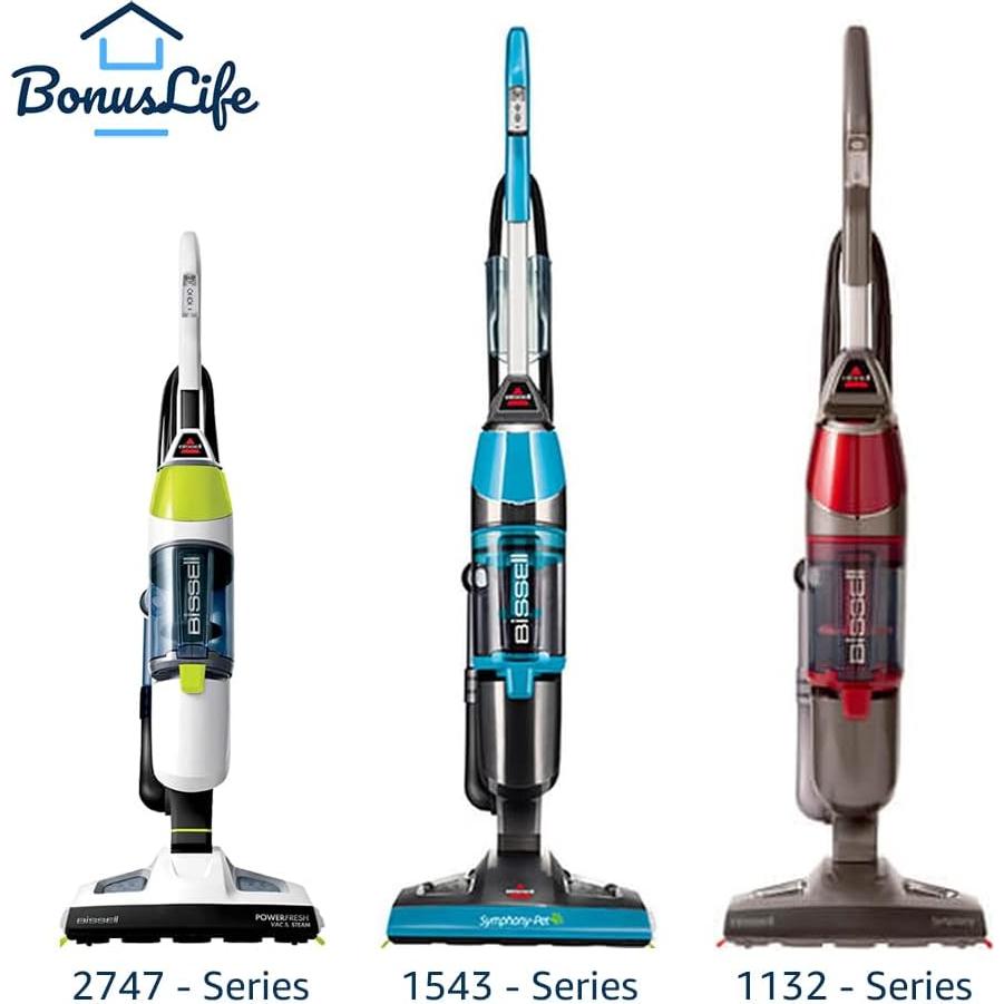 Paños de Mopa de Vapor Bissell 1252 Reemplazo 6 Piezas Microfibra