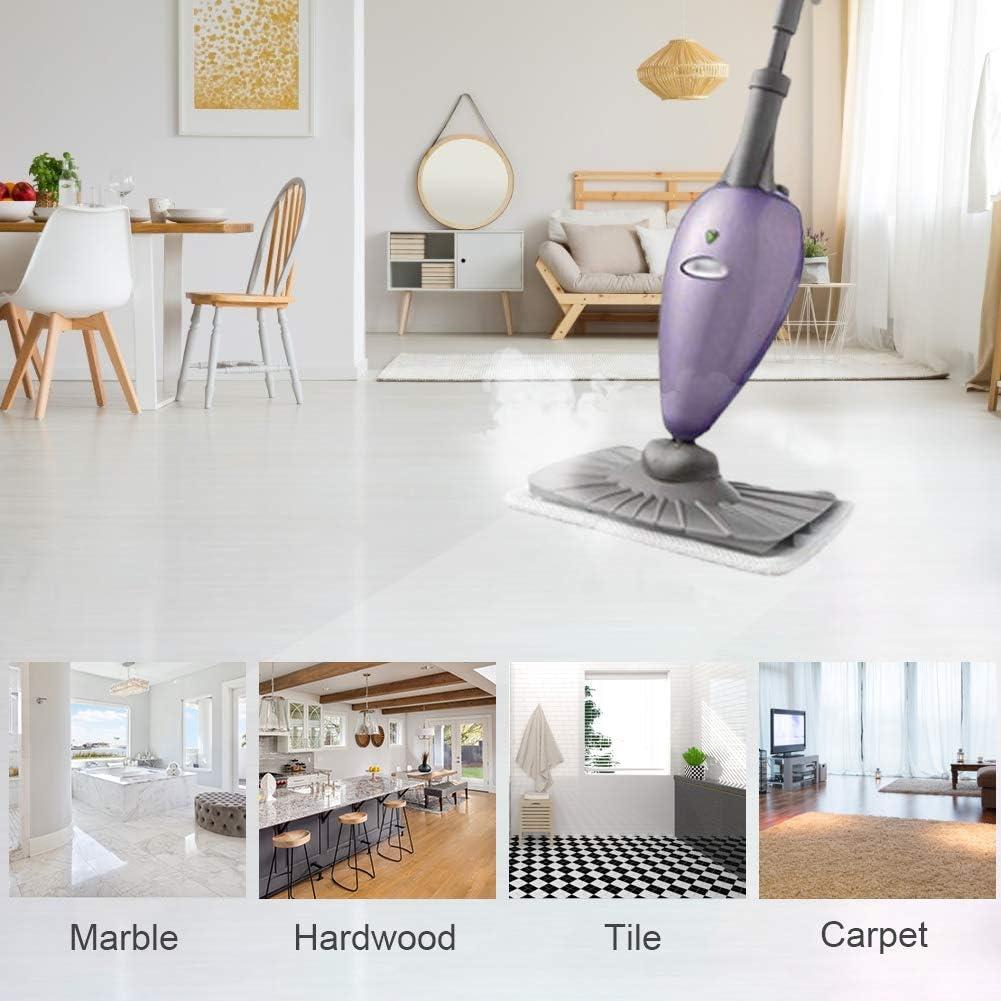 Almohadillas de Vapor Fushing 7 Pcs Microfibra Lavables para Mopas Shark