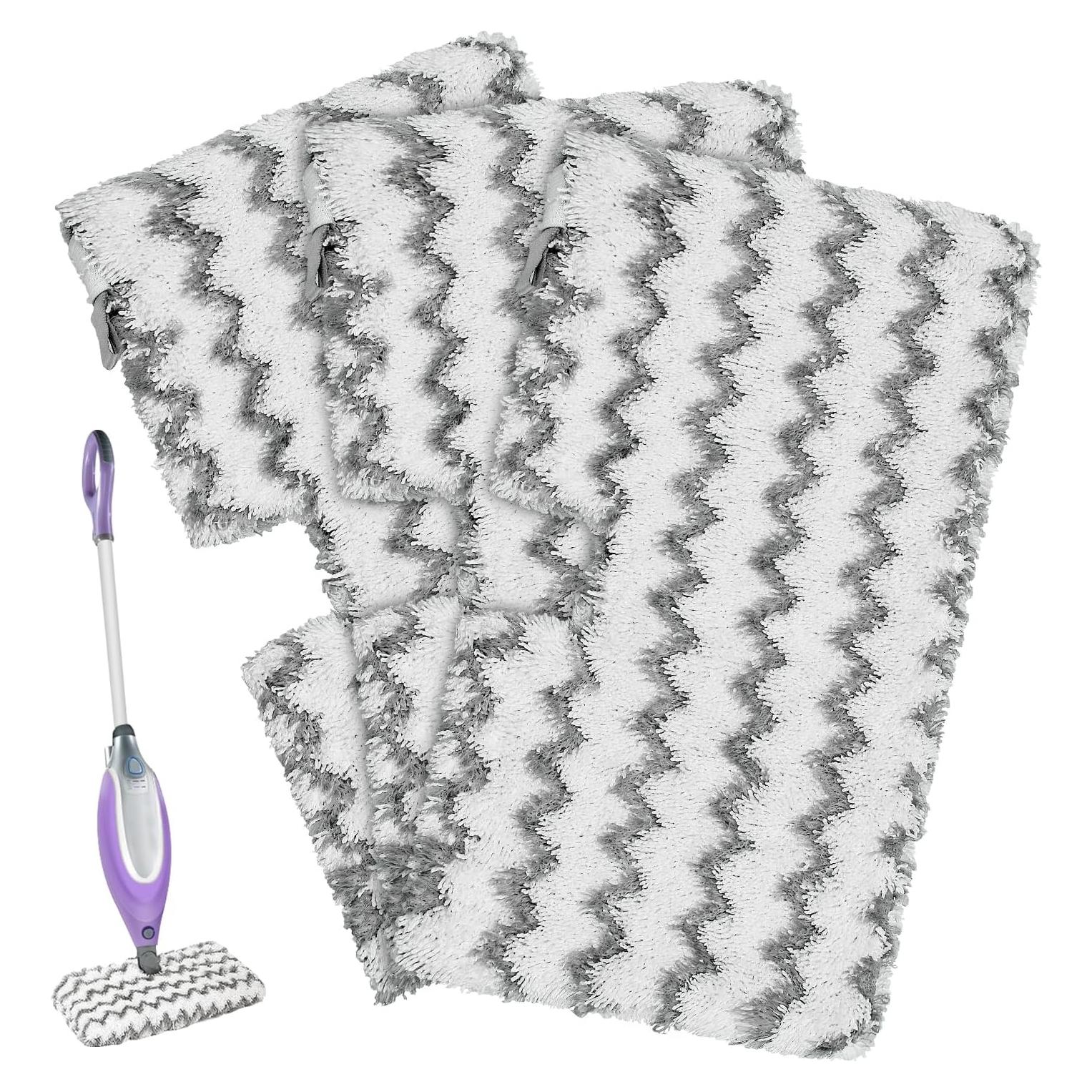 Almohadillas de Reemplazo para Mopas de Vapor Shark S3500 - 3 Piezas Microfibra