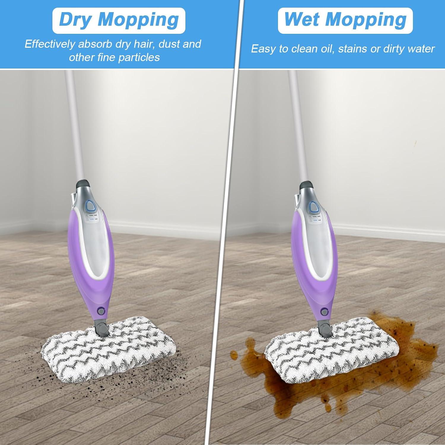 Almohadillas de Reemplazo para Mopas de Vapor Shark S3500 - 3 Piezas Microfibra