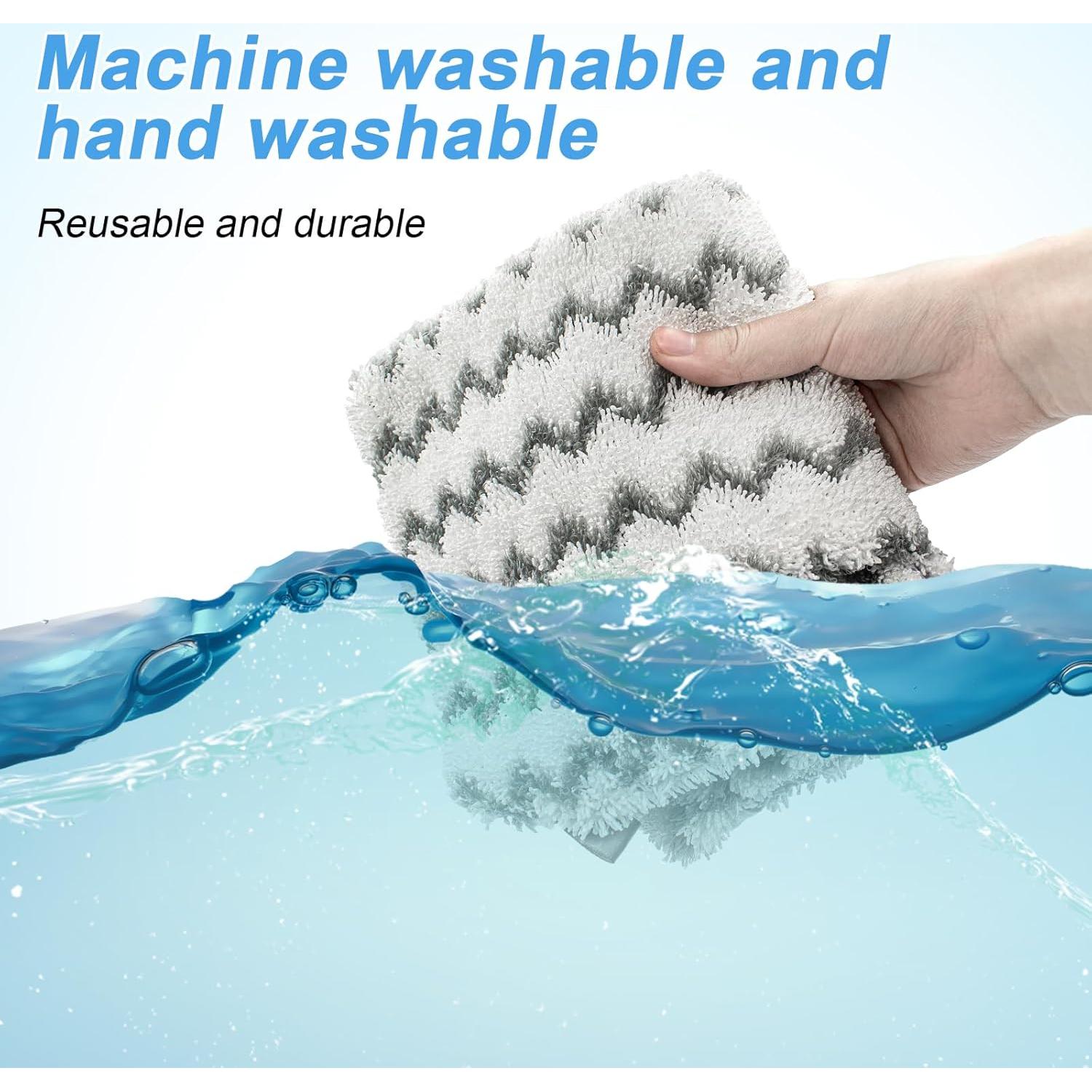 Almohadillas de Reemplazo para Mopas de Vapor Shark S3500 - 3 Piezas Microfibra