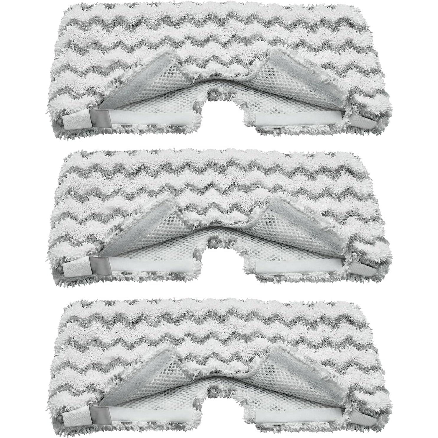 Almohadillas de Reemplazo para Mopas de Vapor Shark S3500 - 3 Piezas Microfibra