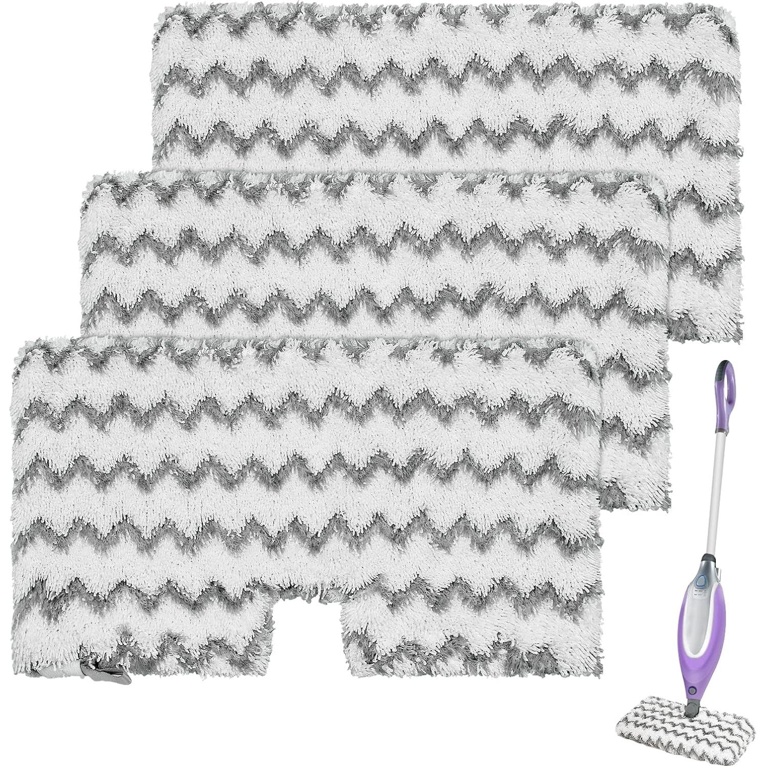 Almohadillas de Reemplazo para Mopas de Vapor Shark S3500 - 3 Piezas Microfibra