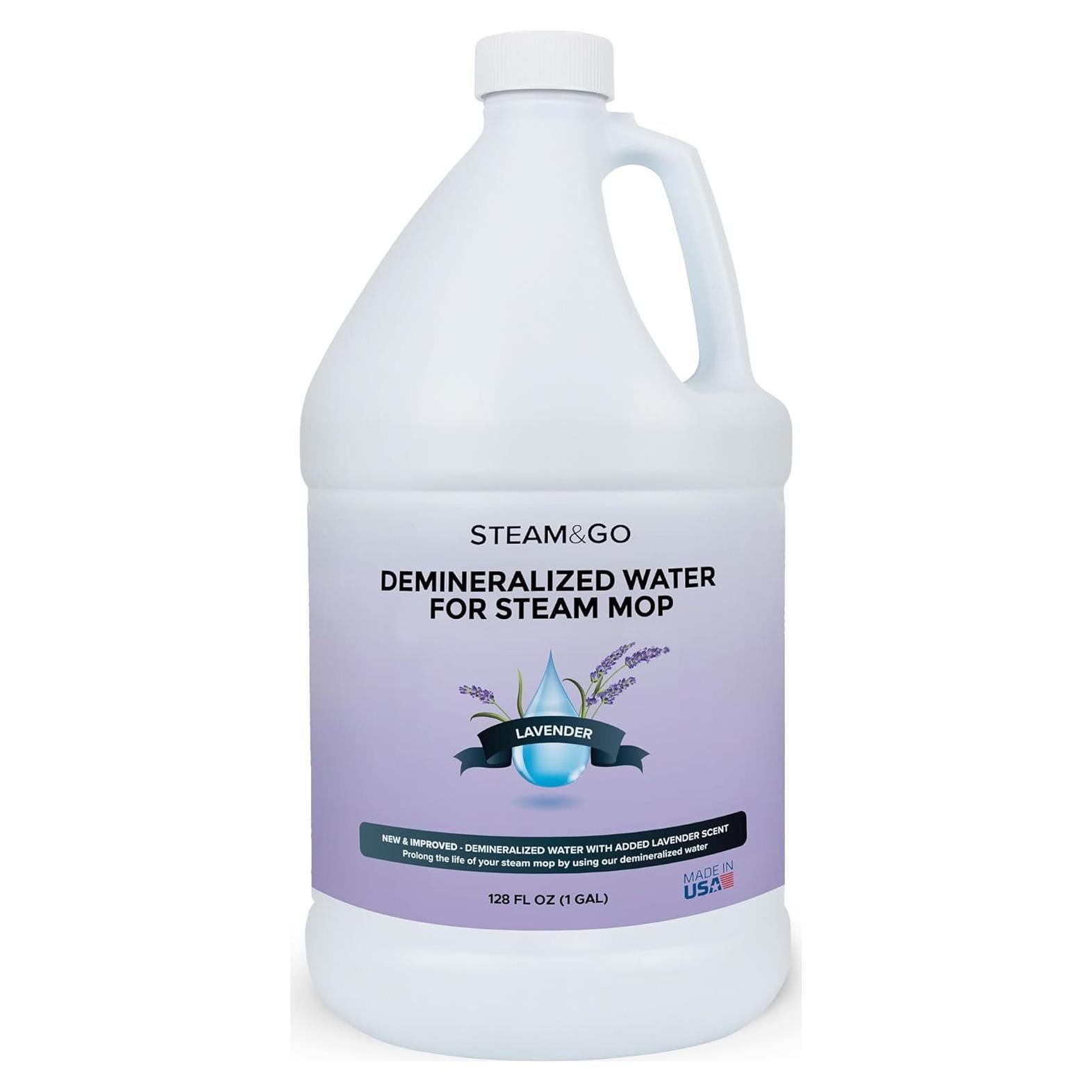 Agua Desmineralizada Steam & Go 3.78L Aroma Lavanda