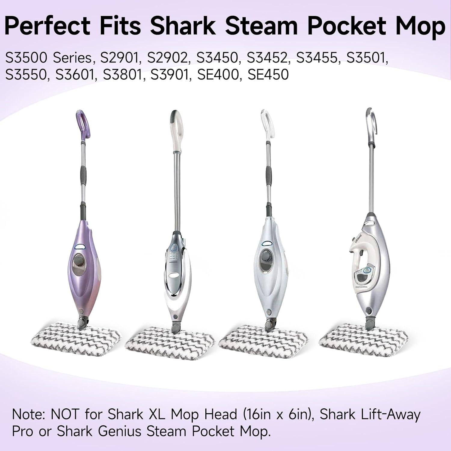 Almohadillas de Reemplazo BIVVIK para Mopas Shark S3500-S3901