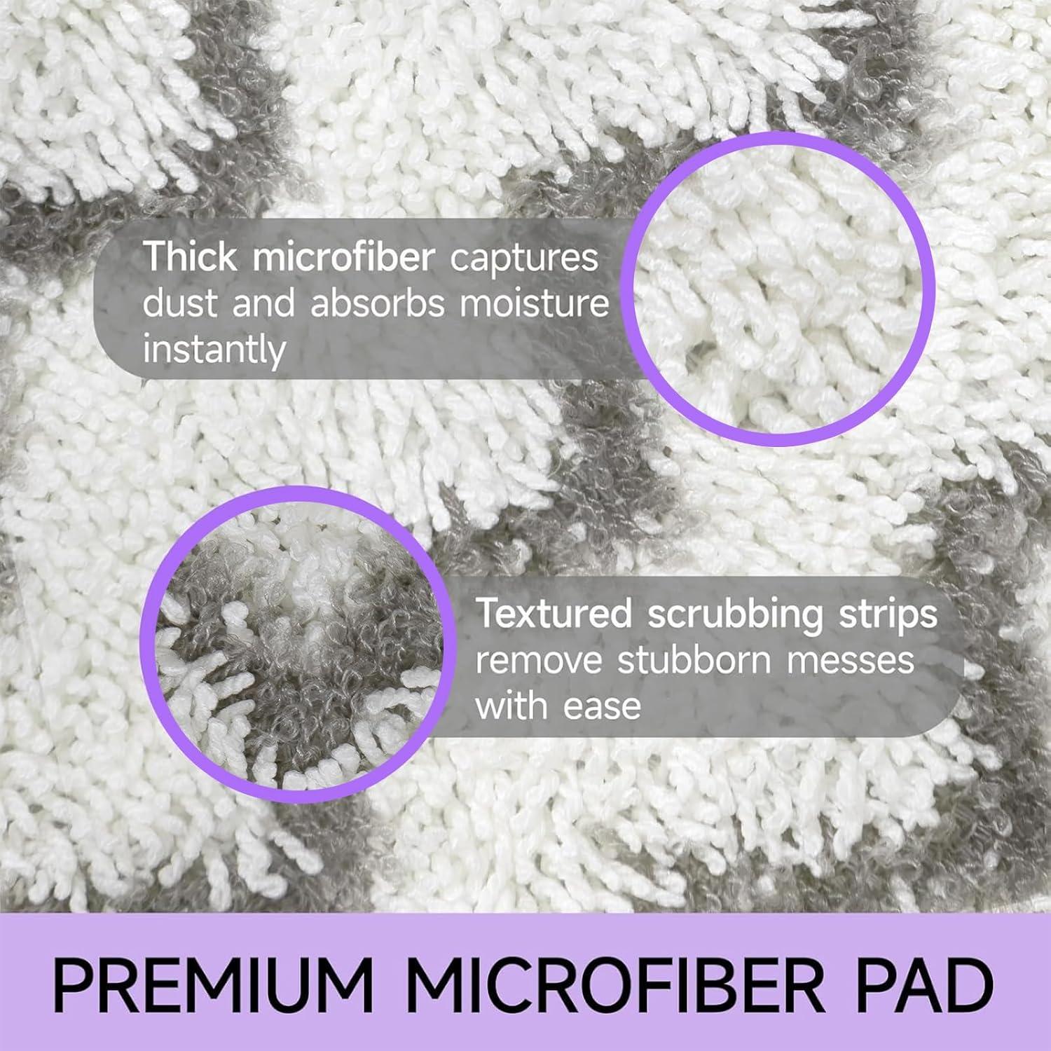 Almohadillas de Reemplazo BIVVIK para Mopas Shark S3500-S3901