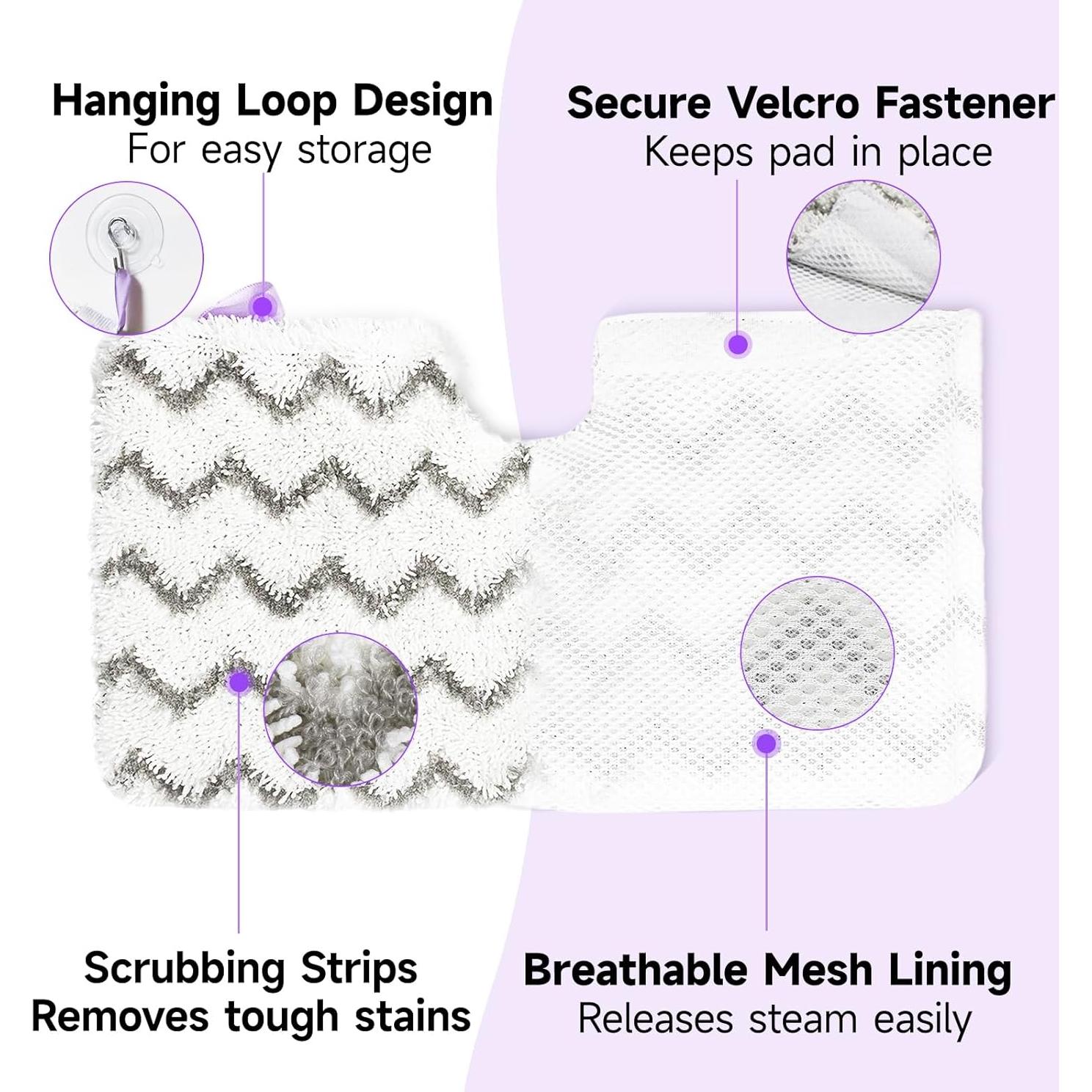 Almohadillas de Reemplazo BIVVIK para Mopas Shark S3500-S3901