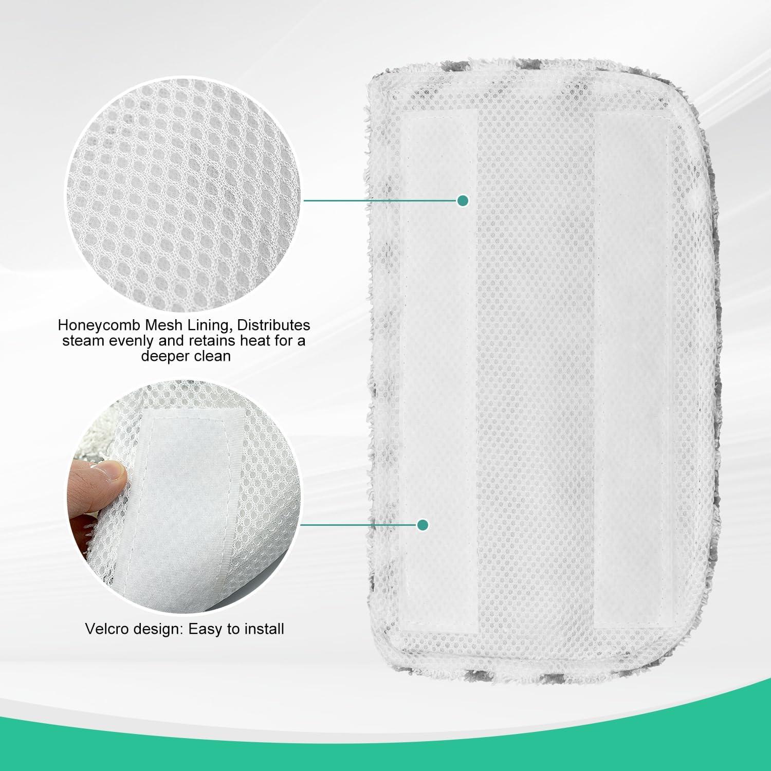 Almohadillas de Repuesto Microfibra GFRED para Mopas Shark S1000 - 8 Piezas