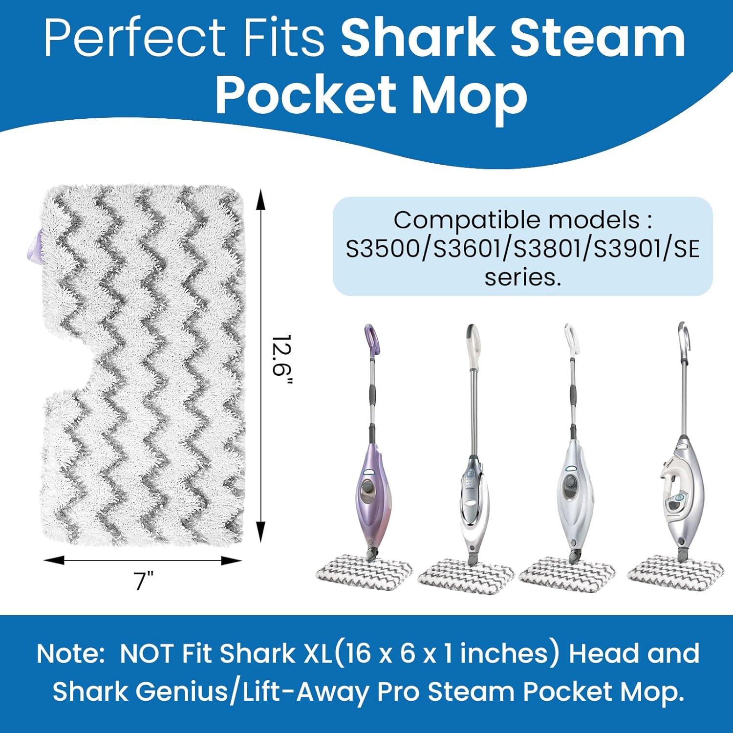 Paños de Reemplazo Microfibra para Mopa Vapor AXEGY S3500