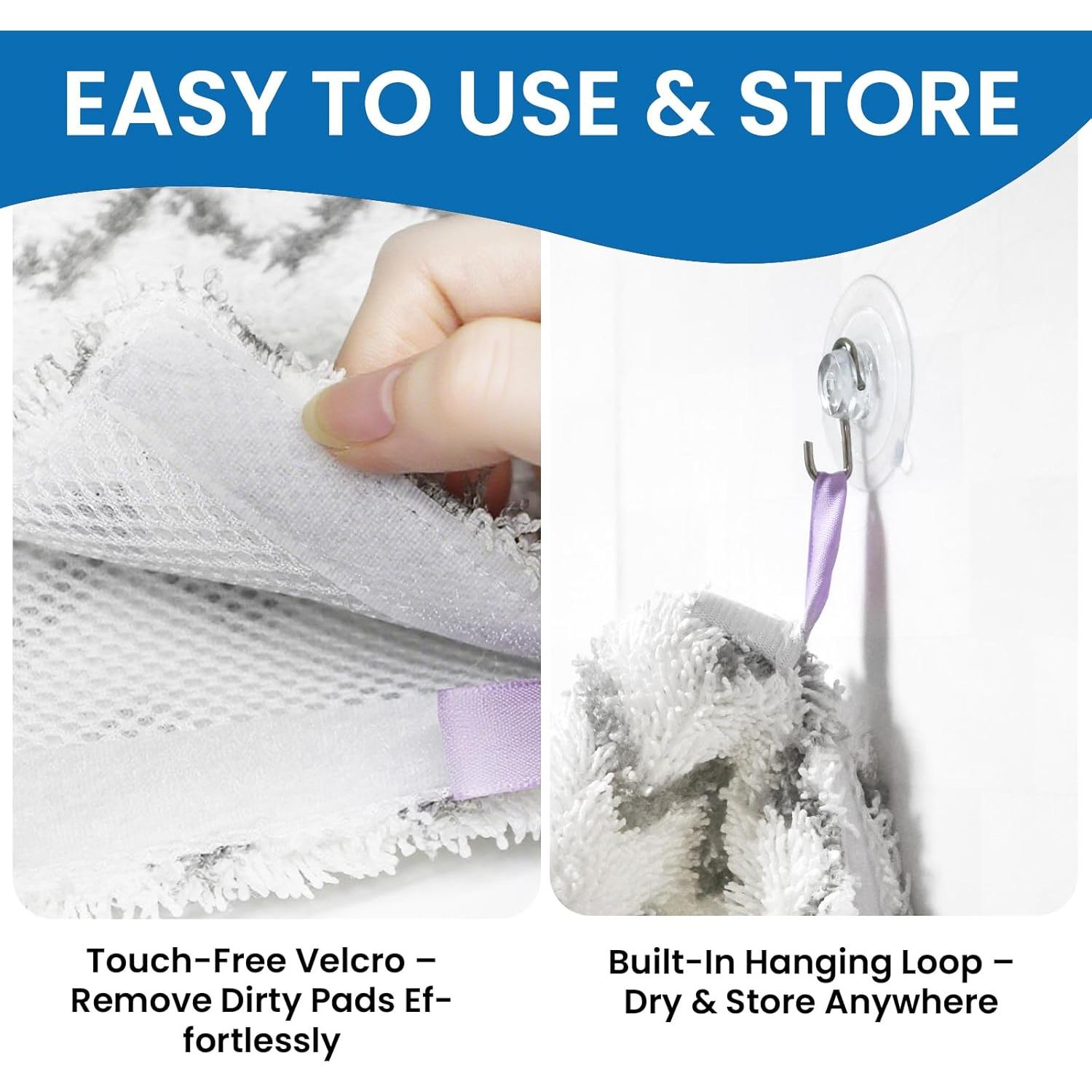 Paños de Reemplazo Microfibra para Mopa Vapor AXEGY S3500