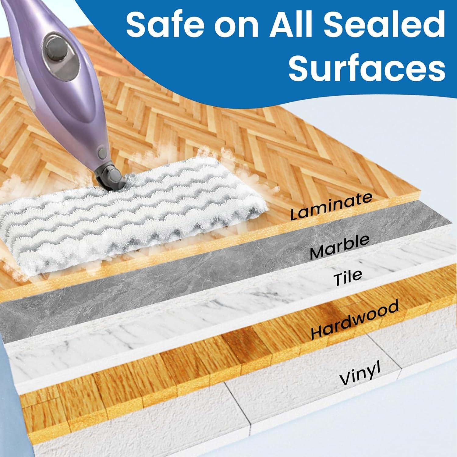 Paños de Reemplazo Microfibra para Mopa Vapor AXEGY S3500