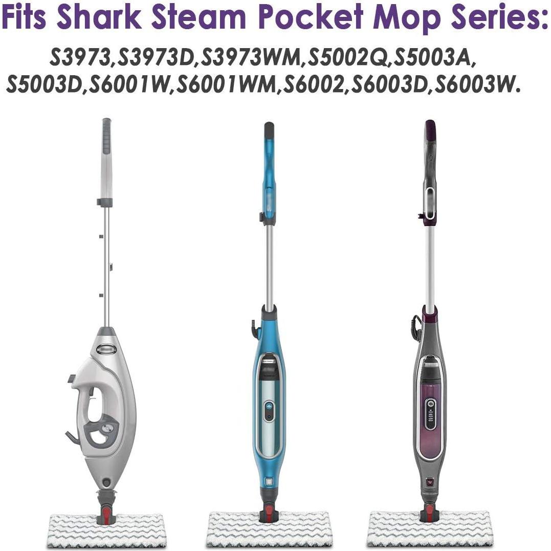 Paño de Vapor Flammi para Mopas Shark Genius y Lift-Away Pro - 4 Unidades