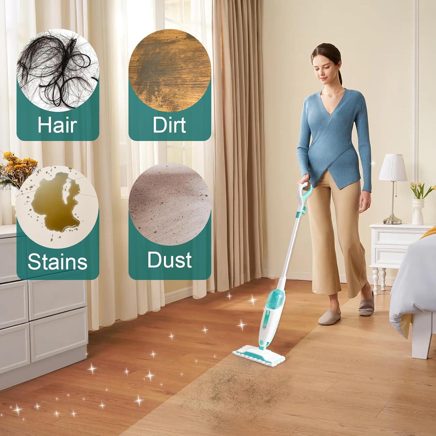 Paquete de 6 almohadillas de microfibra YHOVID para mopas Shark