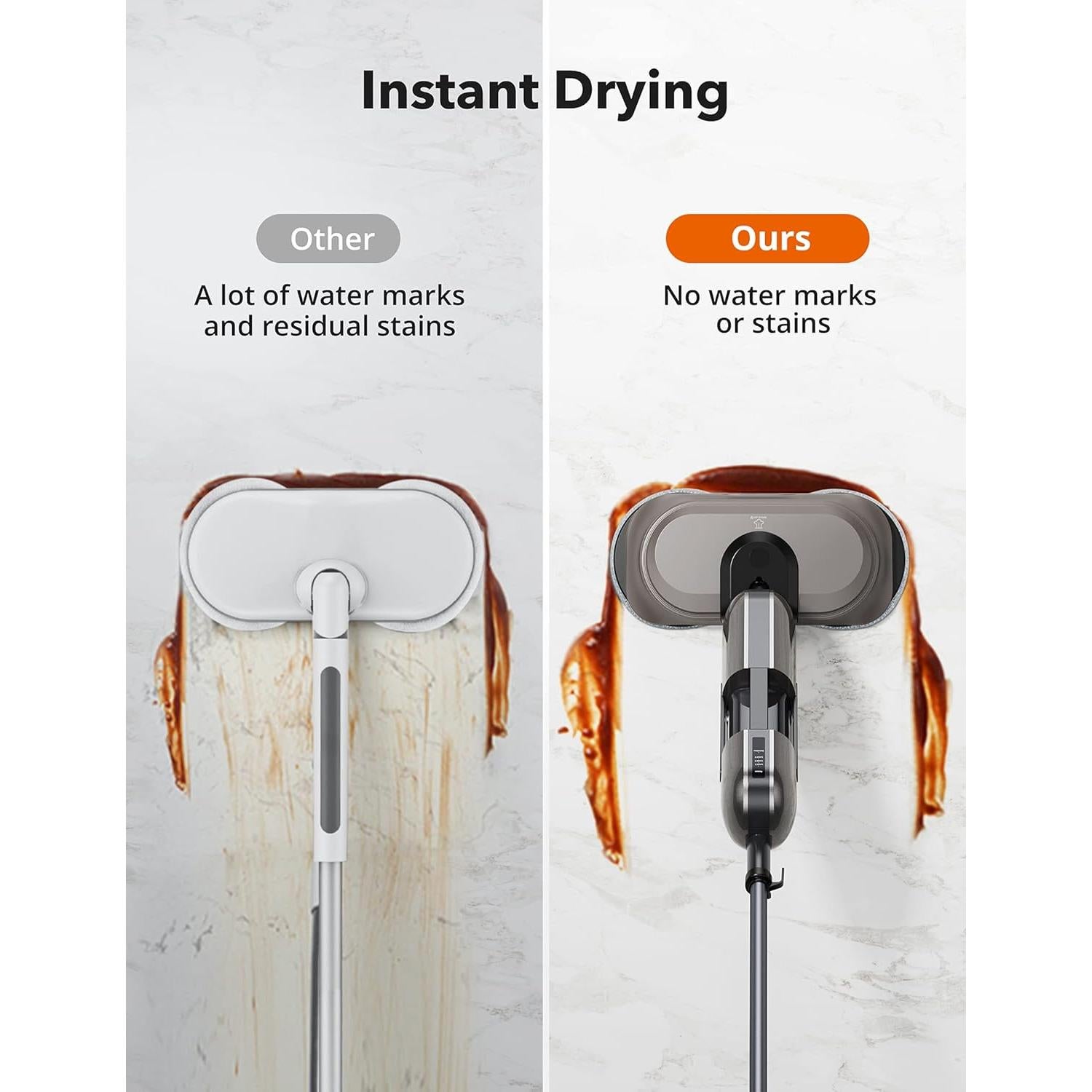 Aspiradora de Vapor Aspiron AS-CA001 1100W 410ml 3 Modos