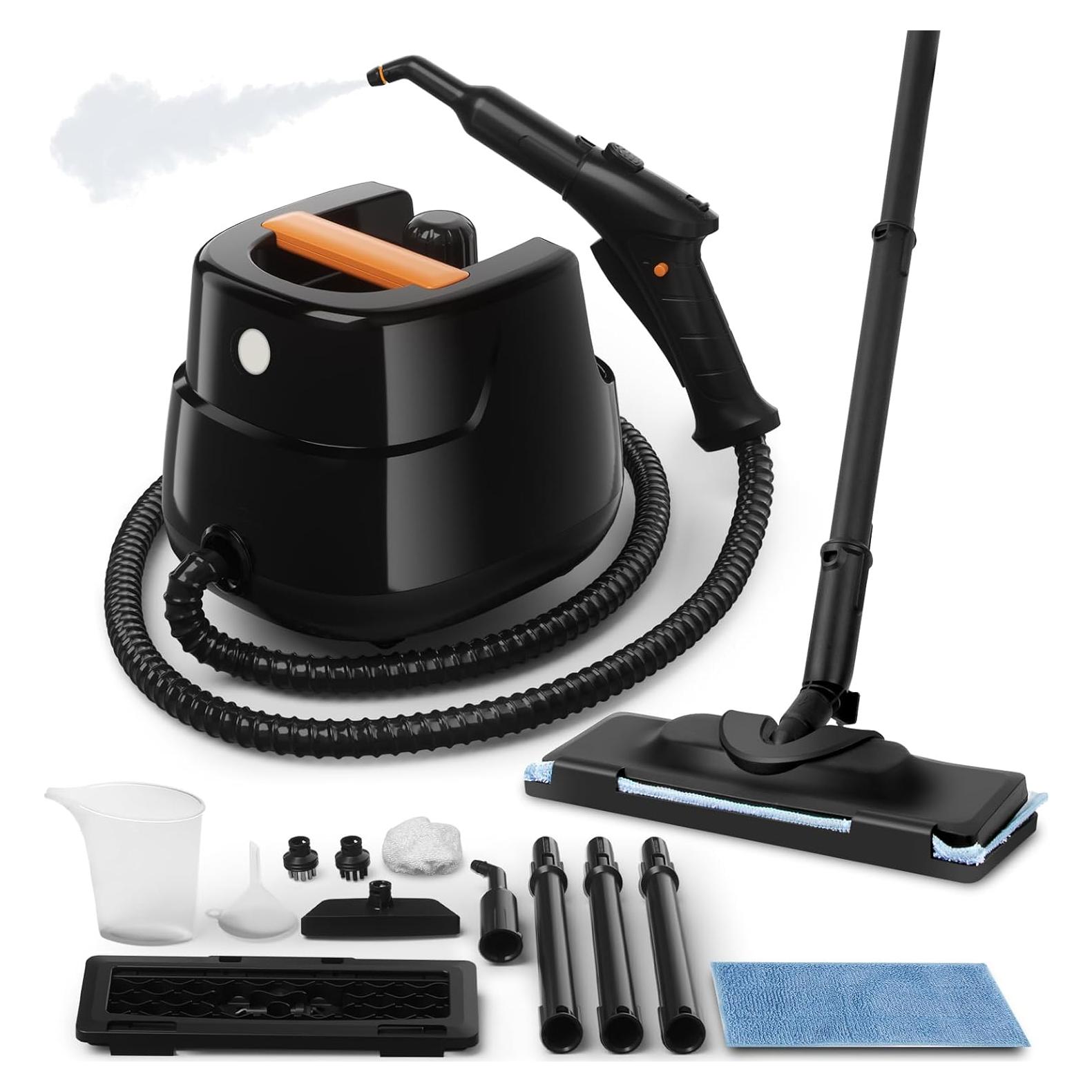 Limpiador de Vapor KUIKIBO 1500W 1L Portátil y Ligero