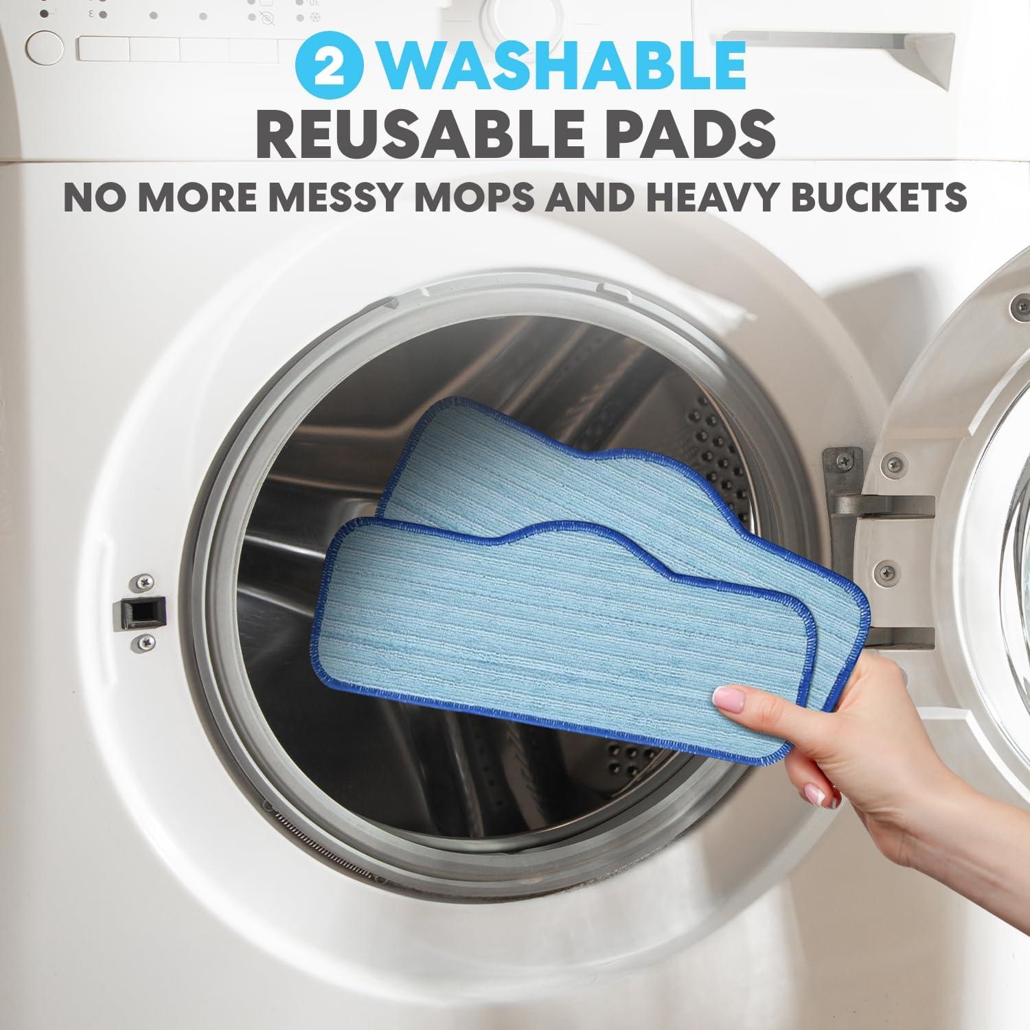 Mopa de Vapor Simpli-Magic 10-en-1 con Vaporizador Desmontable