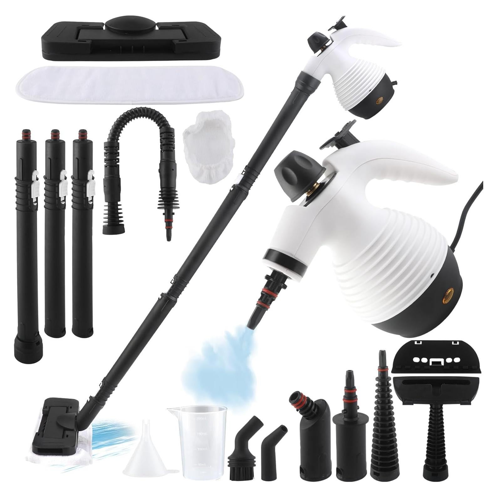 Limpiador de Vapor TVWVT 2 en 1 1050W 350ml Multiusos